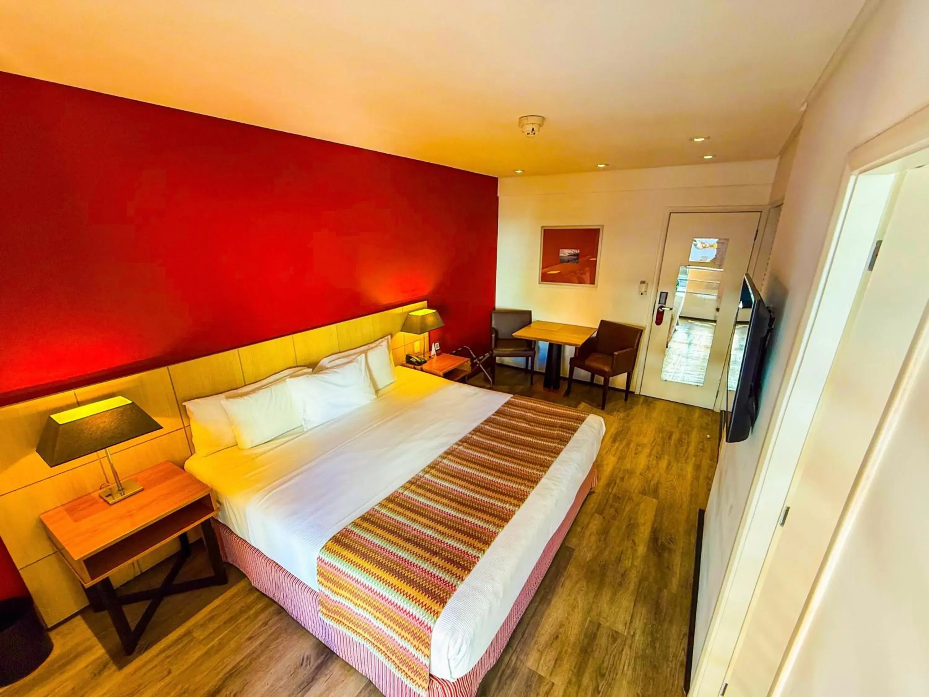 Bed in Ferraretto Guarujá Hotel & Spa Bed in Ferraretto Guarujá Hotel & Spa