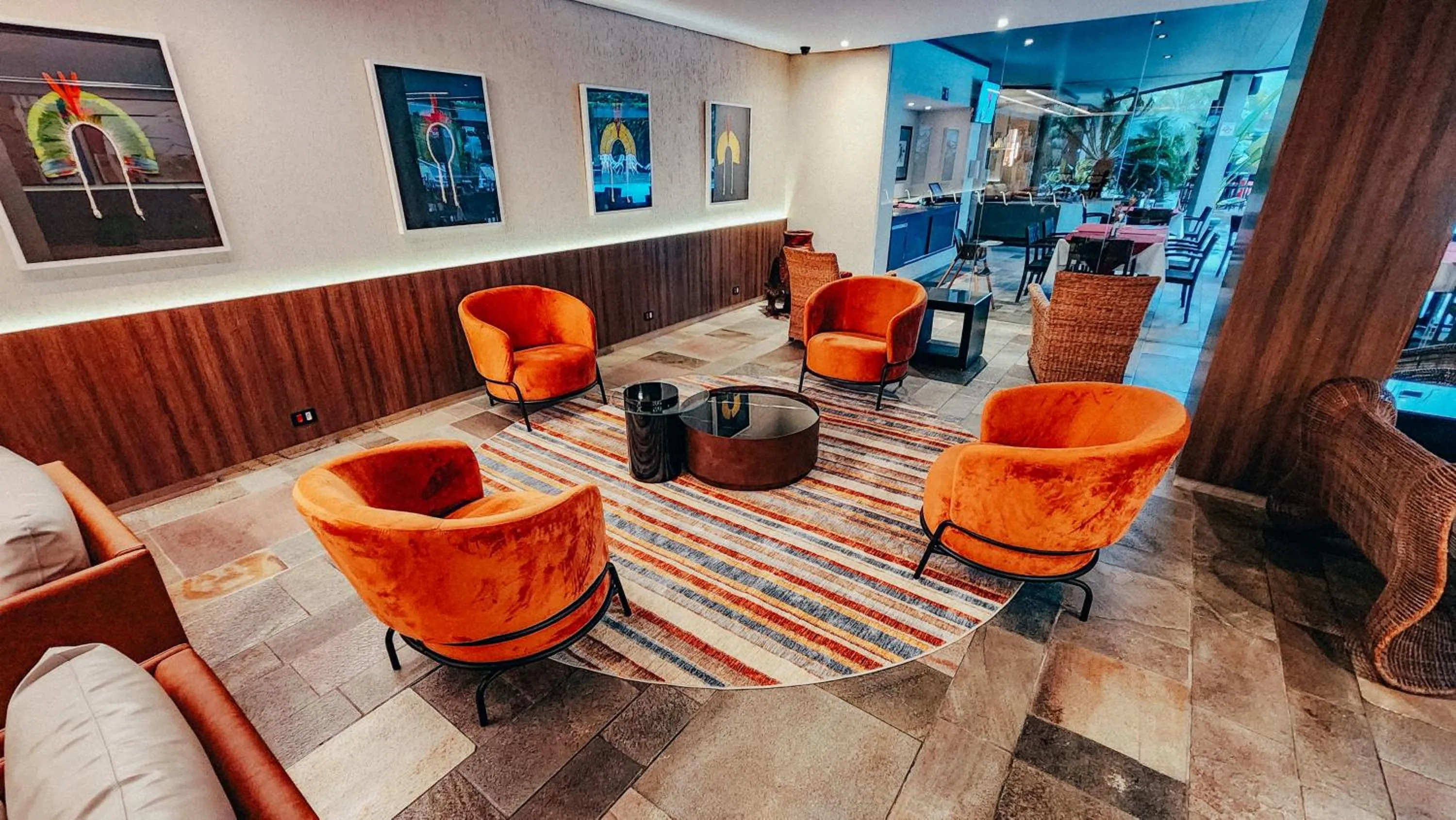 Living room in Ferraretto Guarujá Hotel & Spa