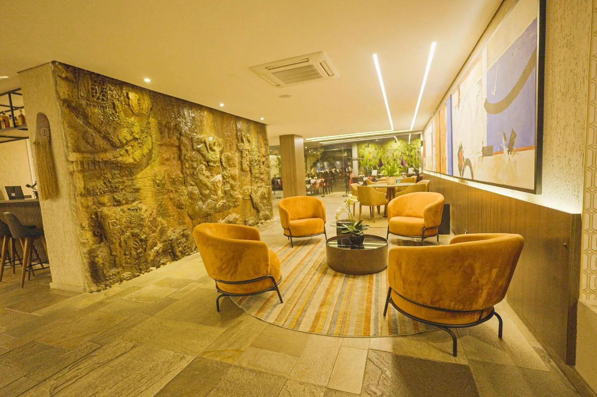 Living room in Ferraretto Guarujá Hotel & Spa