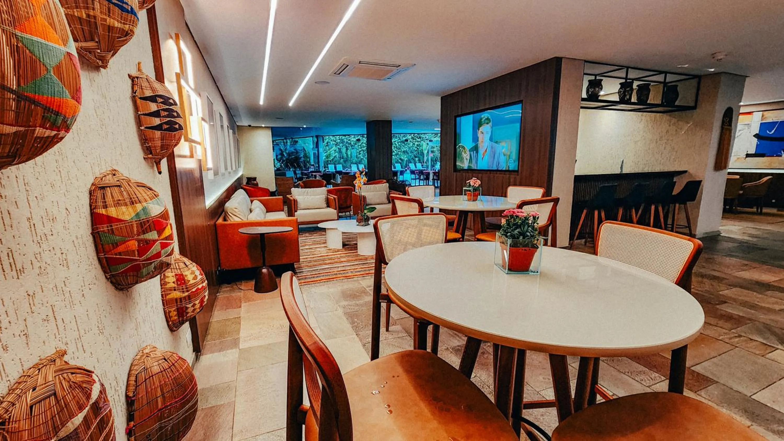 Living room in Ferraretto Guarujá Hotel & Spa