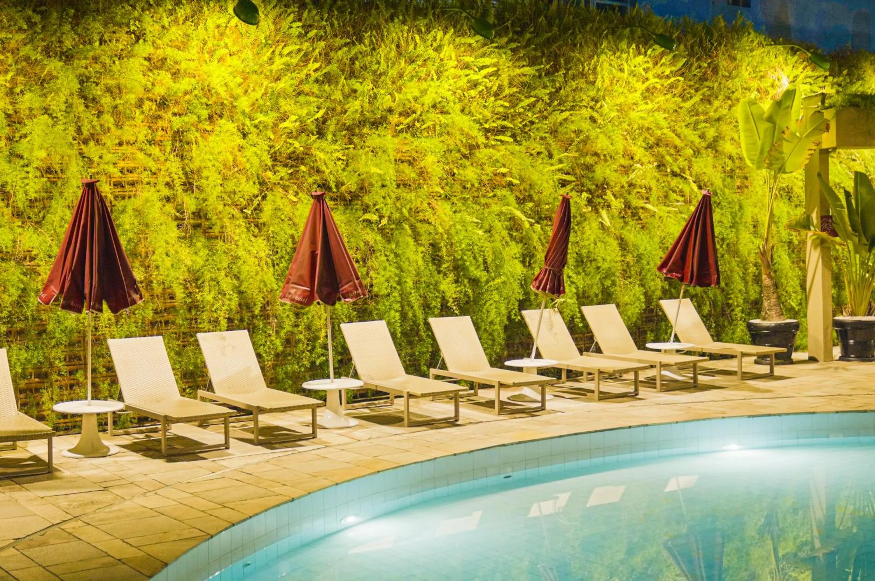 Swimming pool in Ferraretto Guarujá Hotel & Spa