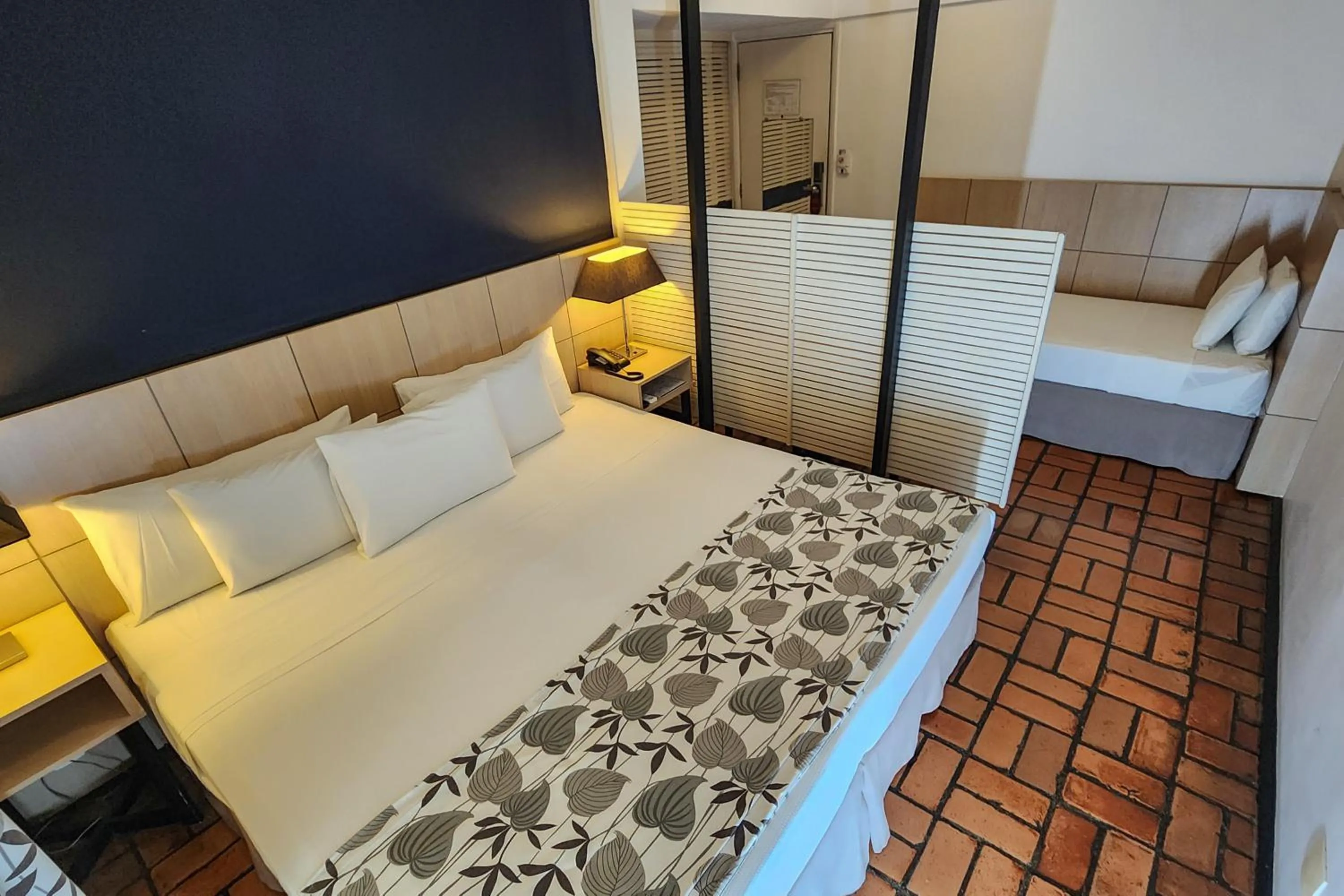 Photo of the whole room, Bed in Ferraretto Guarujá Hotel & Spa