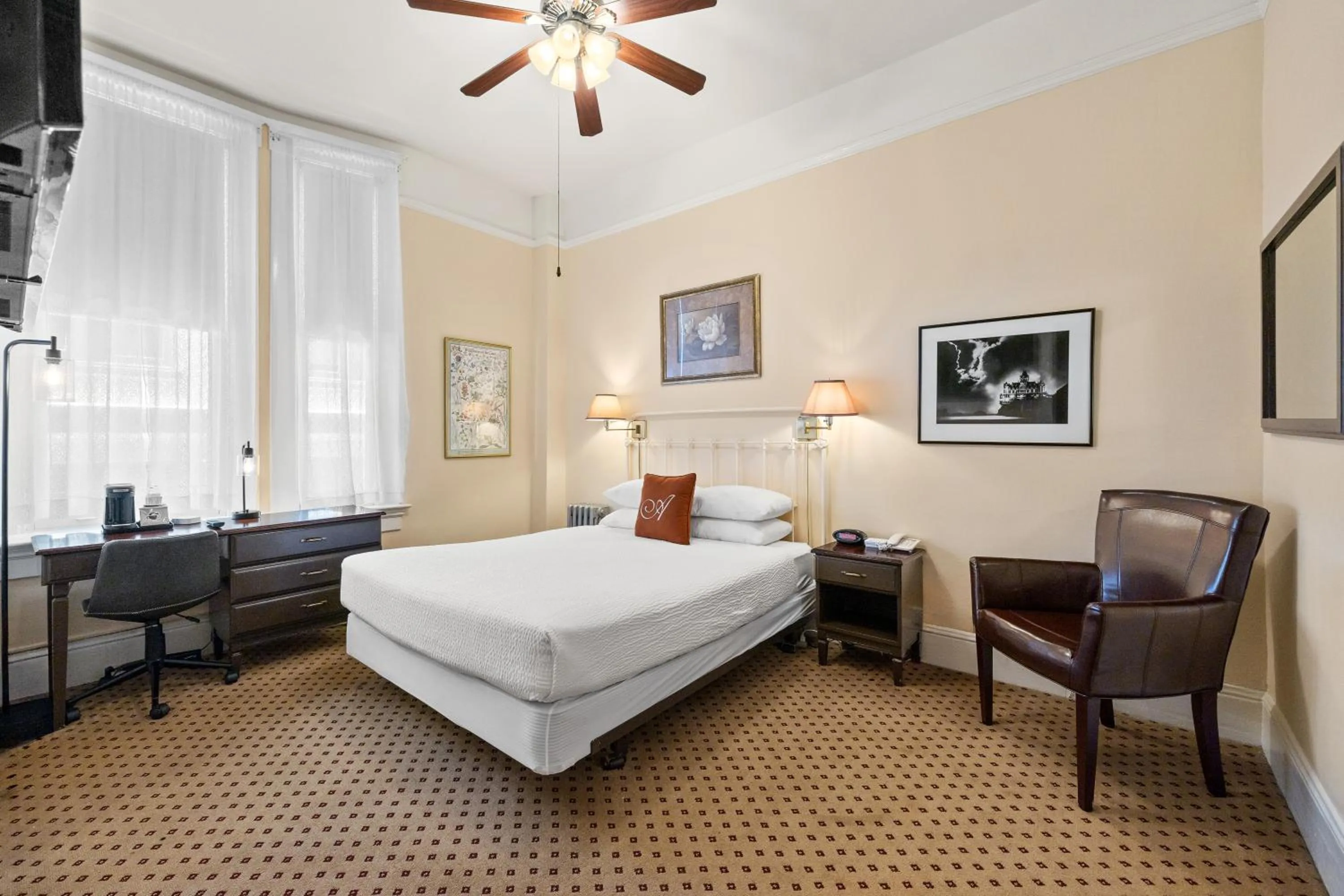 Bed in The Andrews Hotel