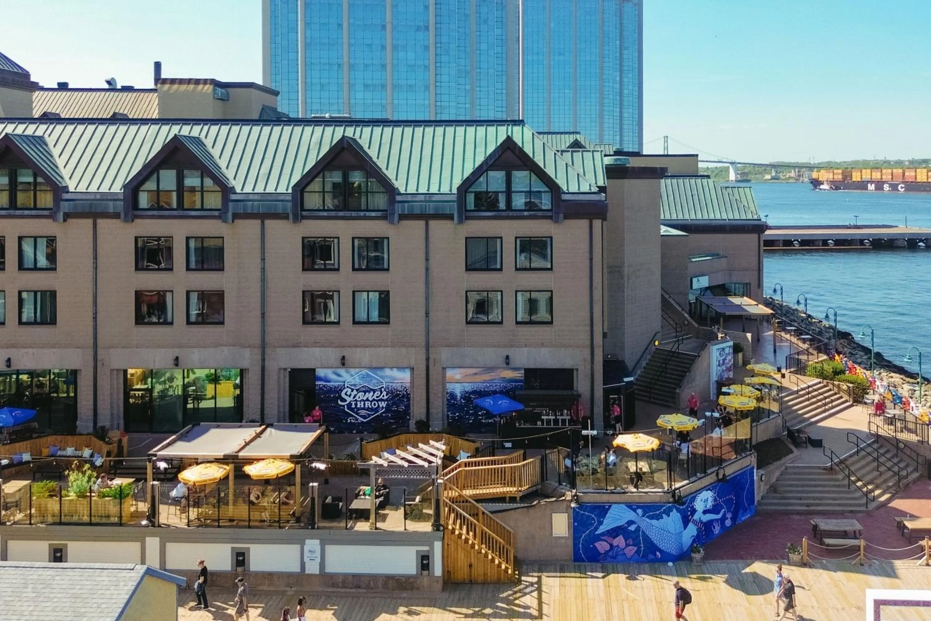 View (from property/room) in Halifax Marriott Harbourfront Hotel