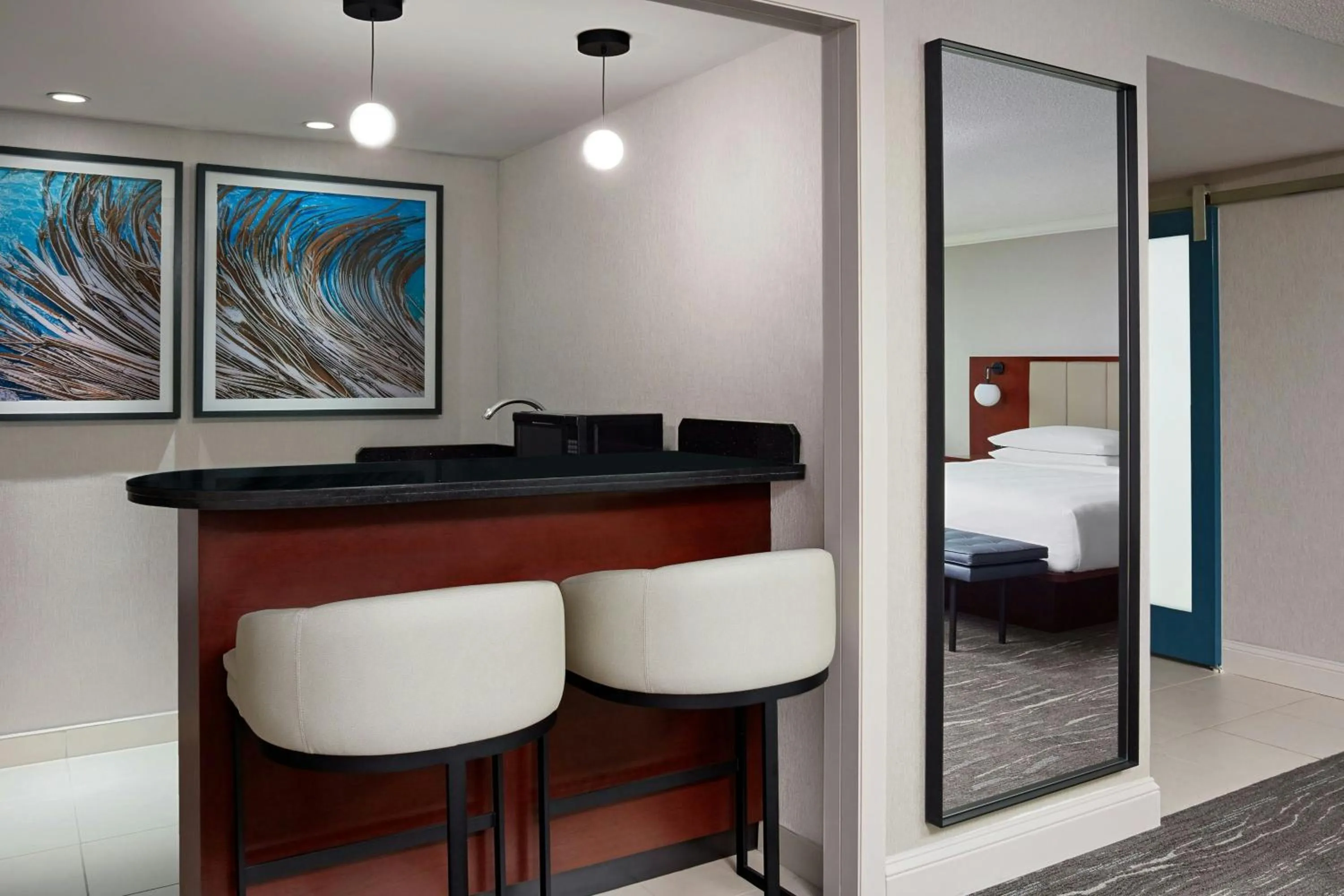 Photo of the whole room in Halifax Marriott Harbourfront Hotel