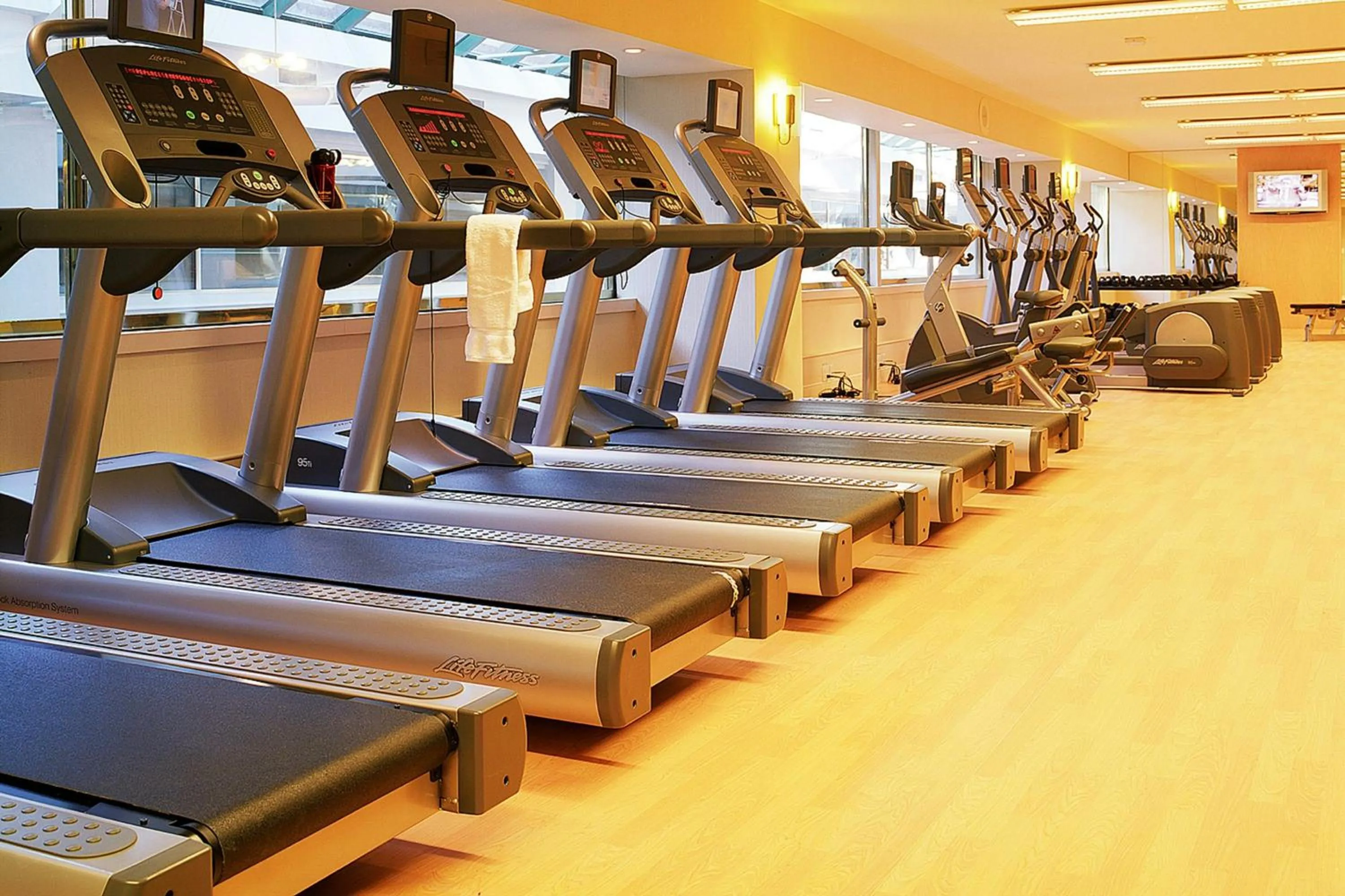 Fitness centre/facilities in Halifax Marriott Harbourfront Hotel