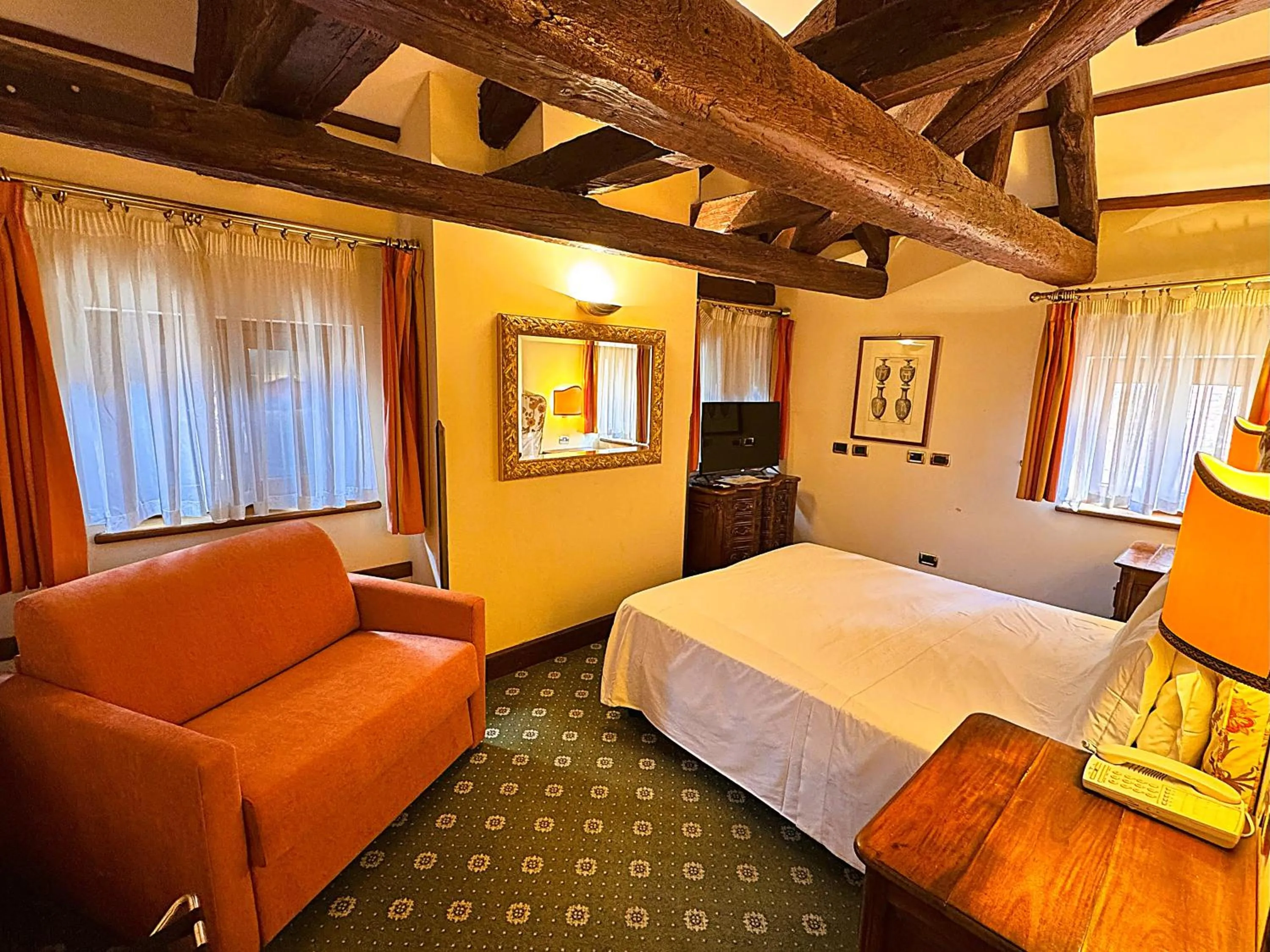 Bed in Hotel Corte Contarina