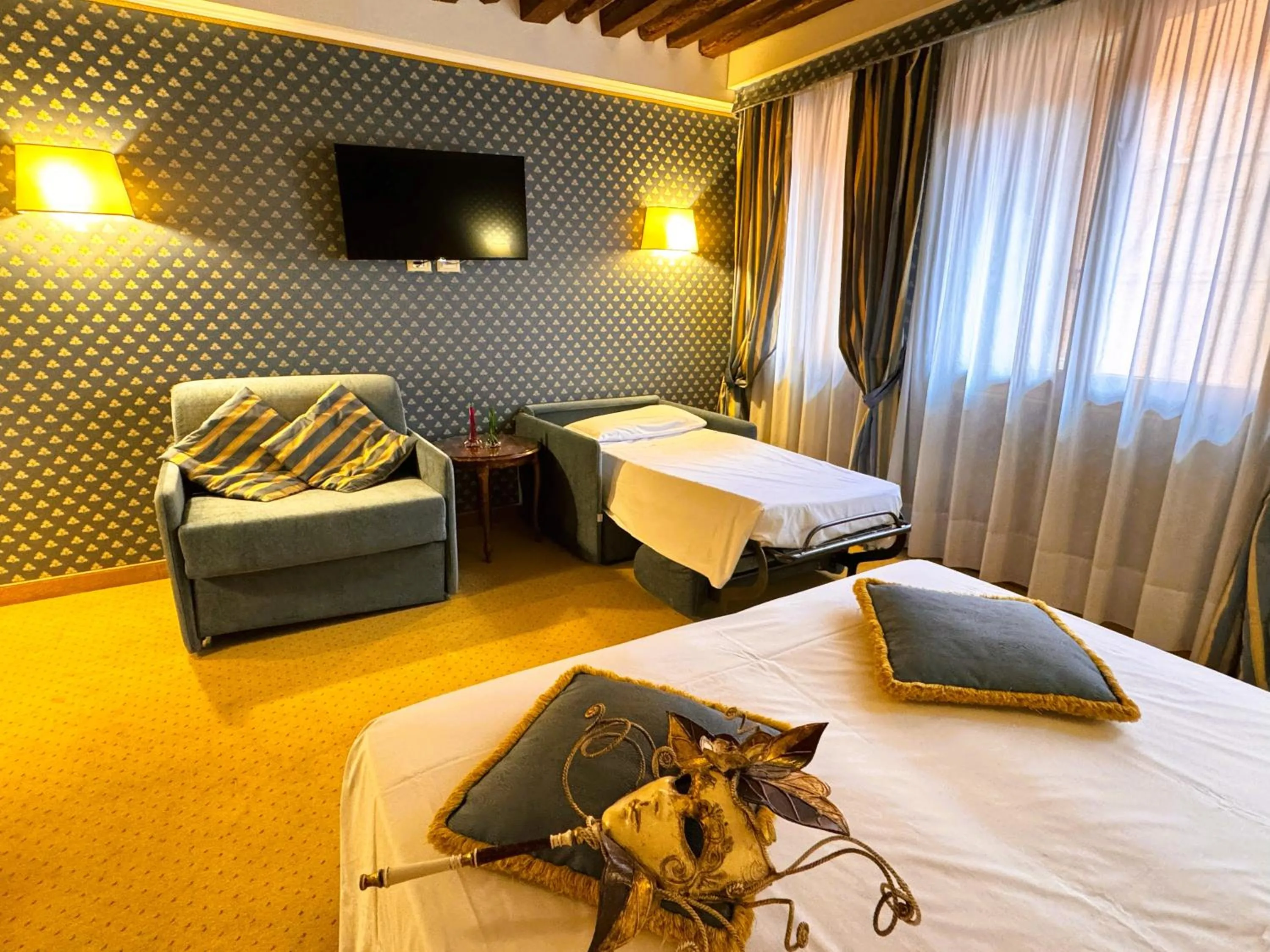 Bed in Hotel Corte Contarina