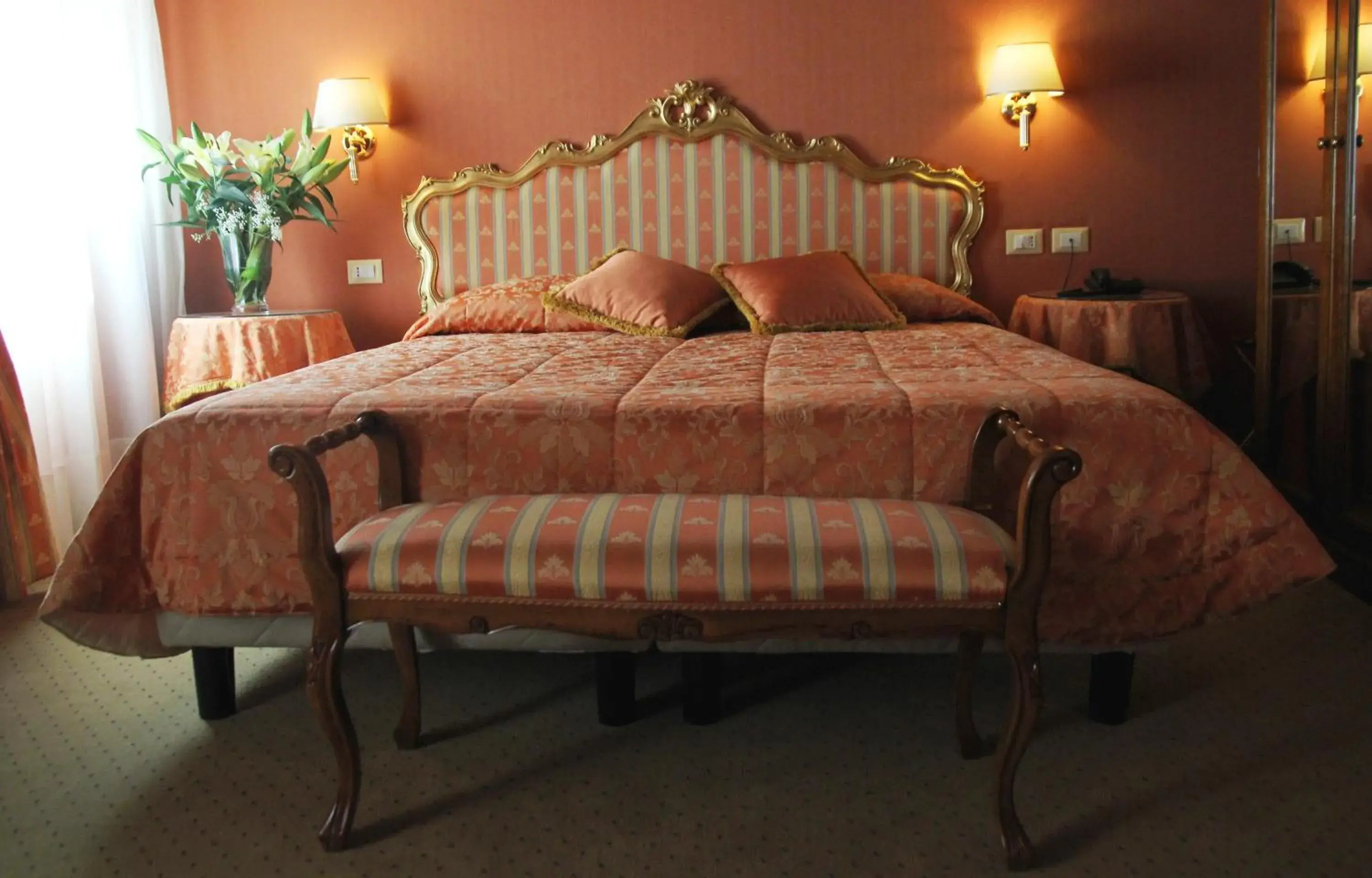 Bed in Hotel Corte Contarina Bed in Hotel Corte Contarina