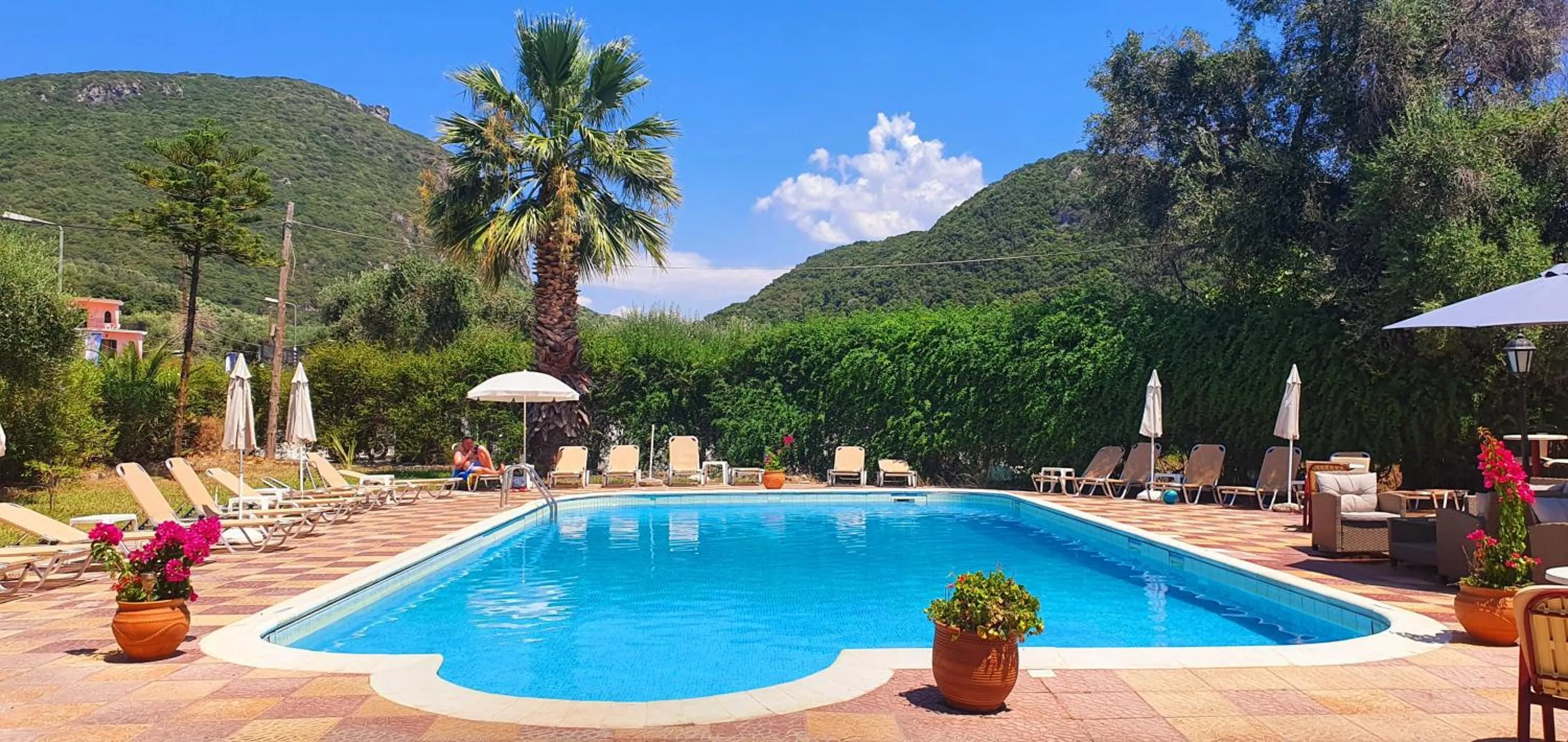 Swimming pool in Phivos Hotel