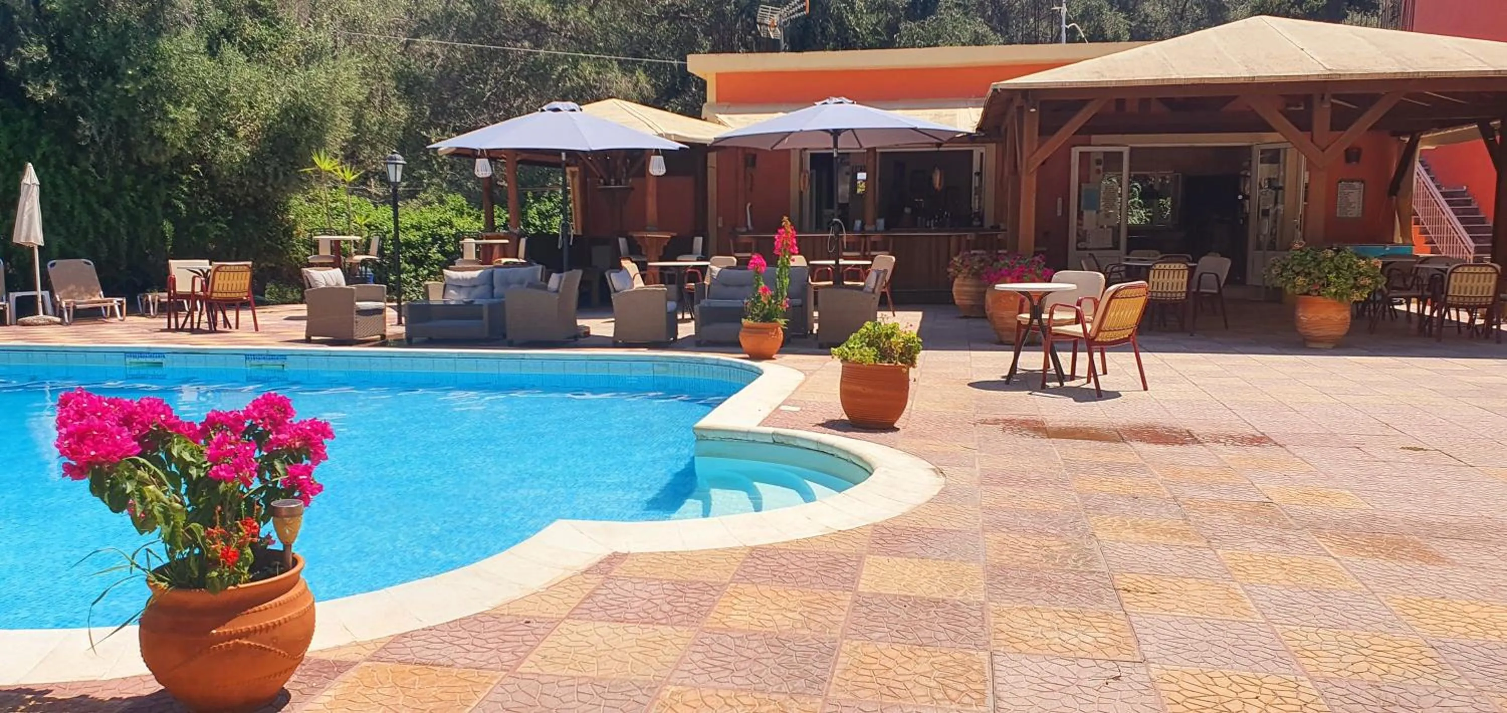 Property building in Phivos Hotel