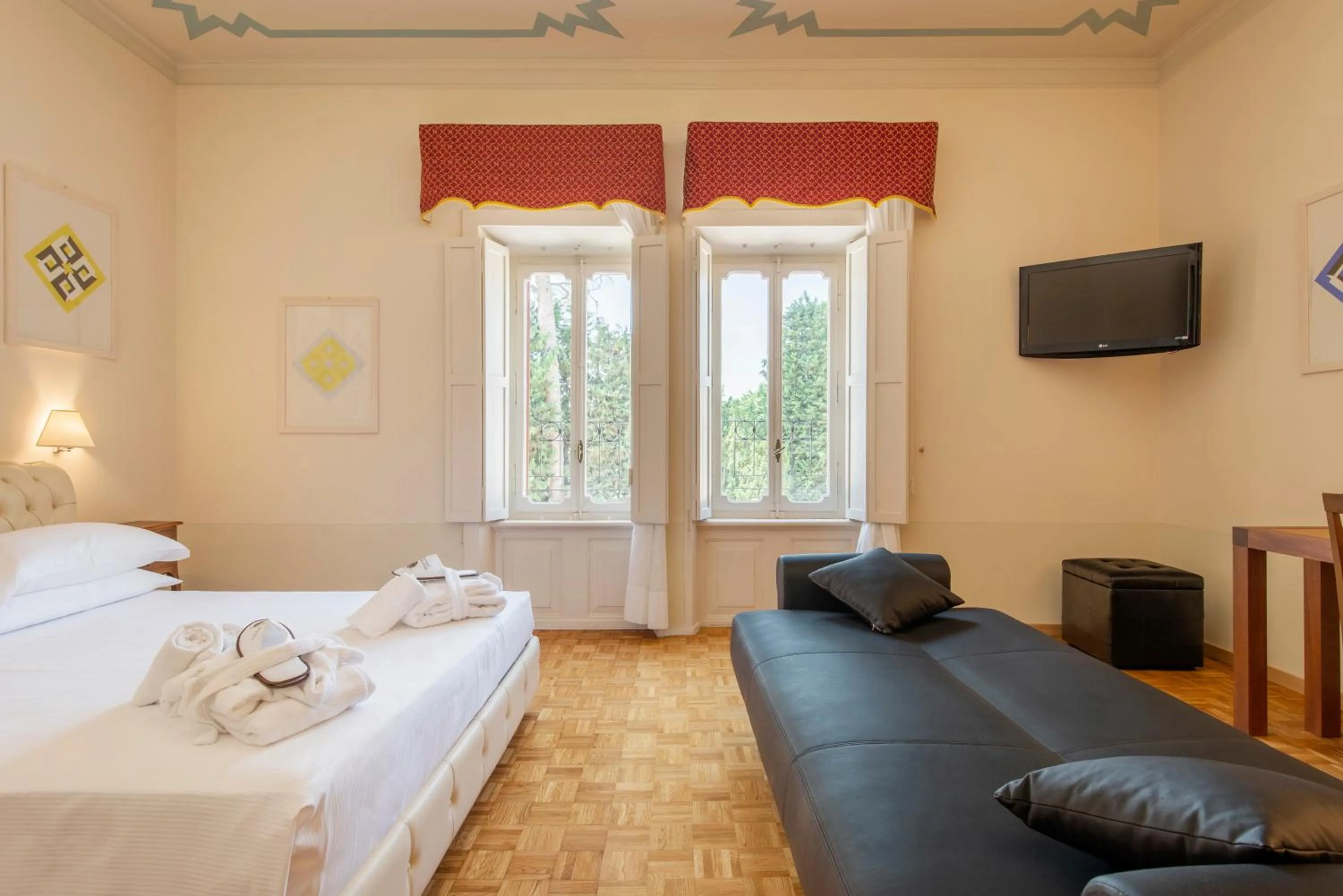 Photo of the whole room, Bed in Hotel Villa Quiete