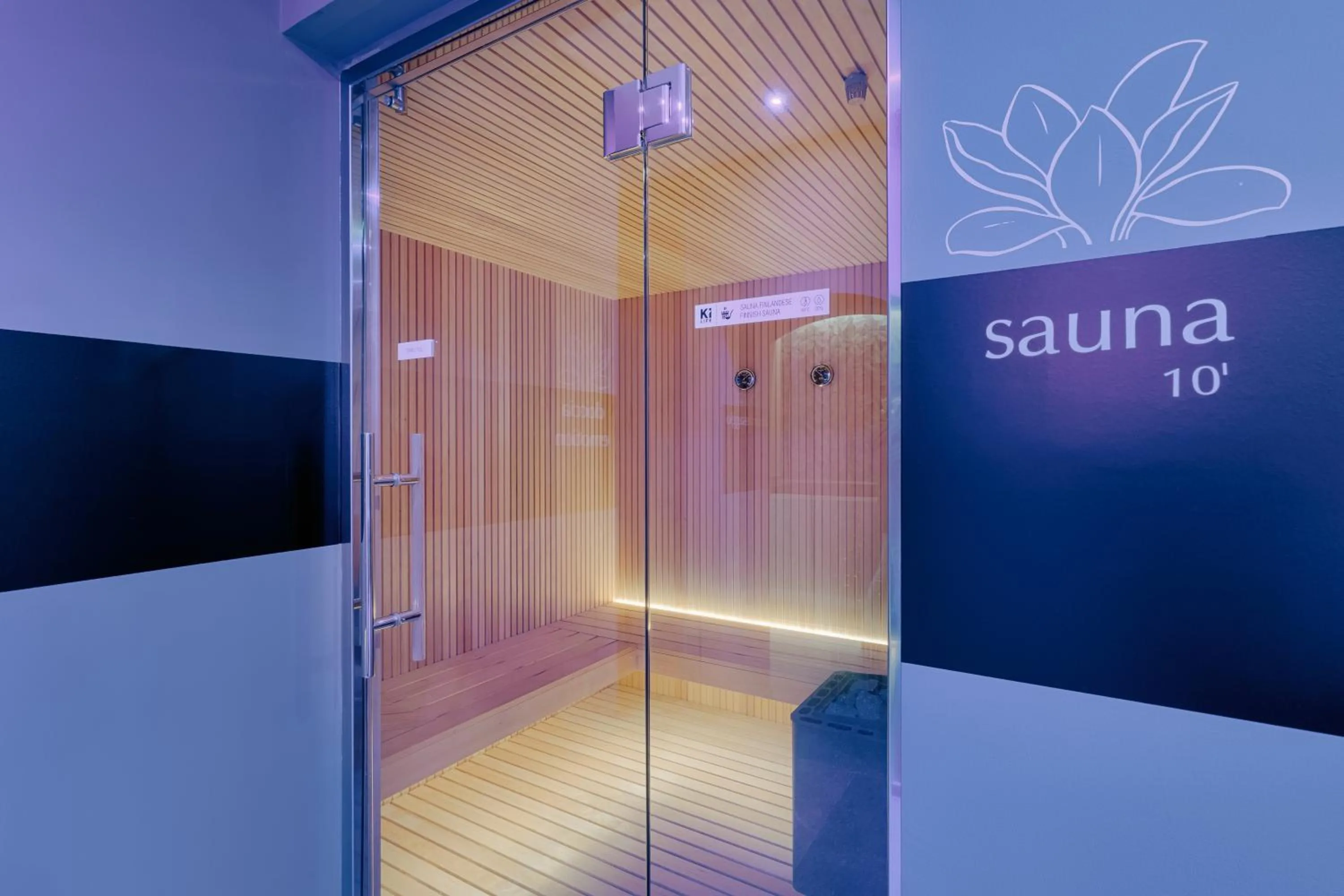 Sauna in Hotel Villa Quiete