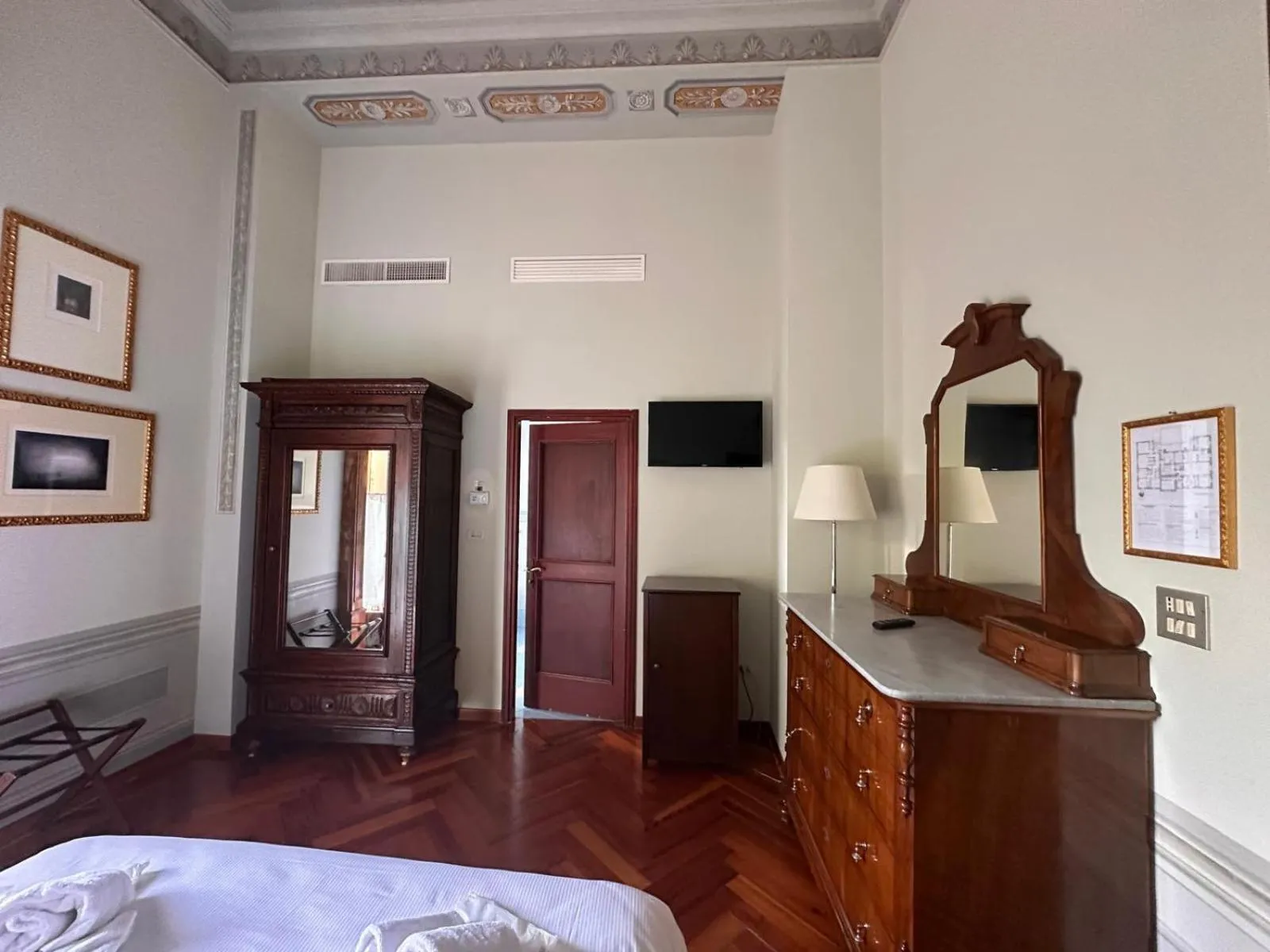 Bed in Hotel Villa Quiete