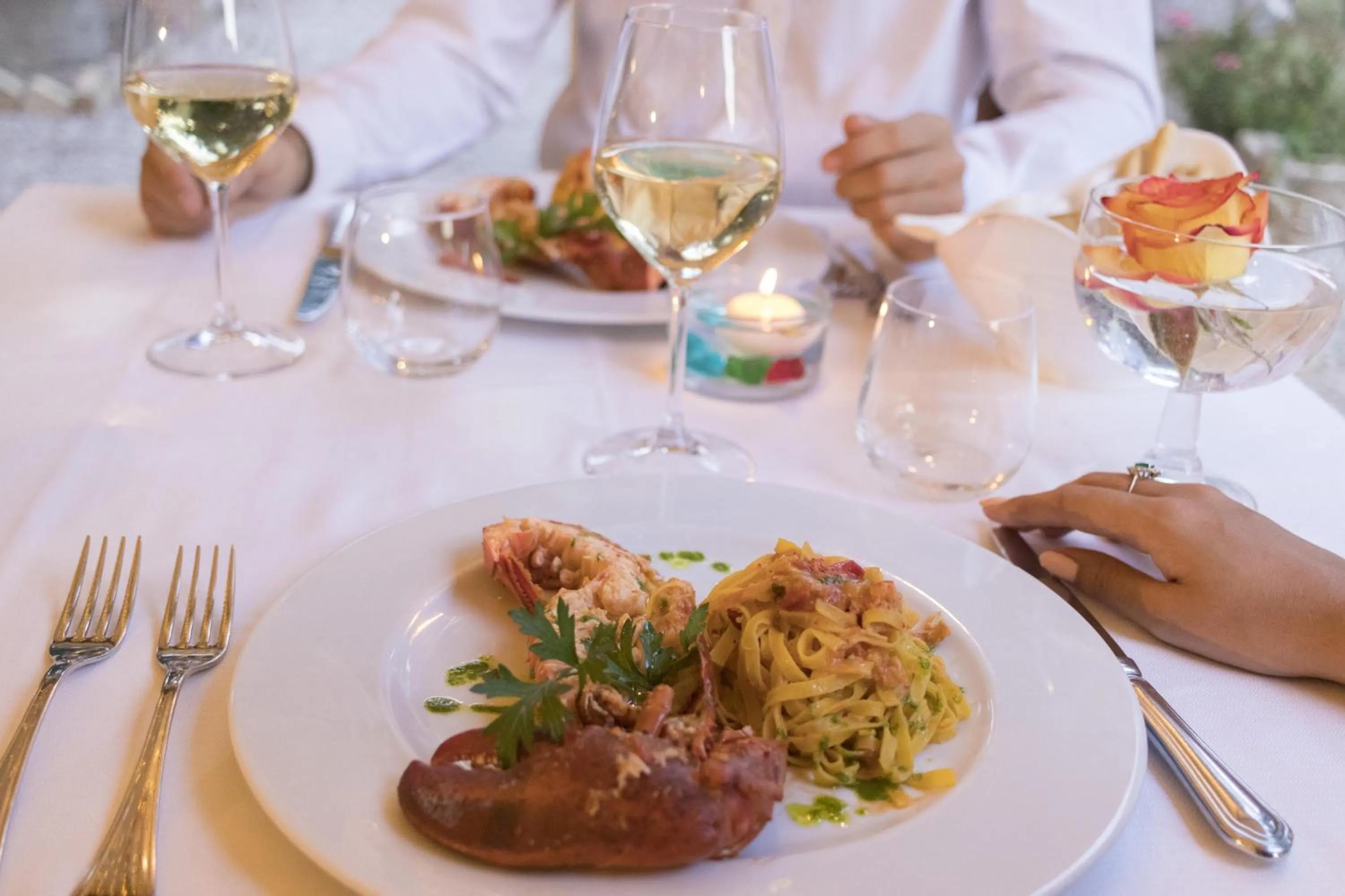 Food in Hotel Villa Quiete