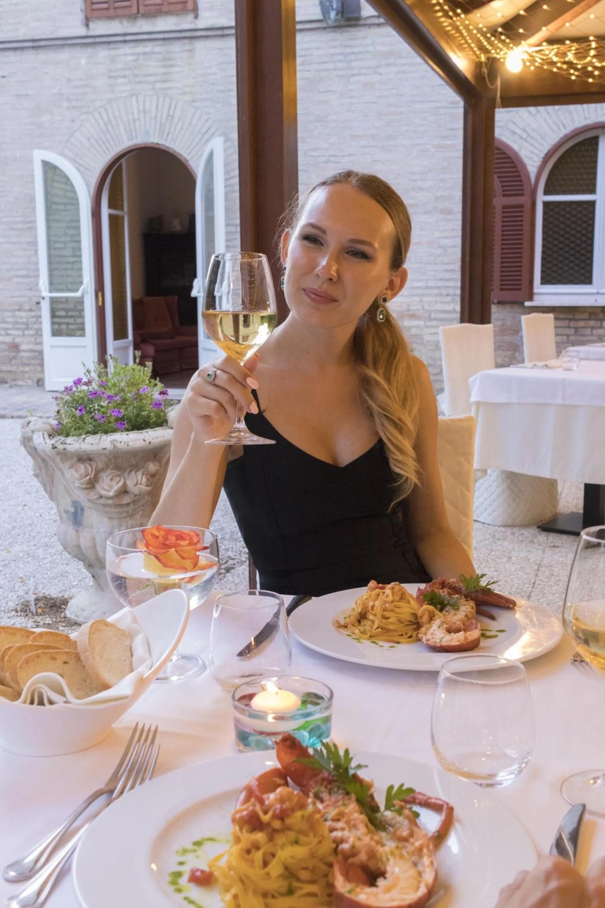 Food and drinks in Hotel Villa Quiete