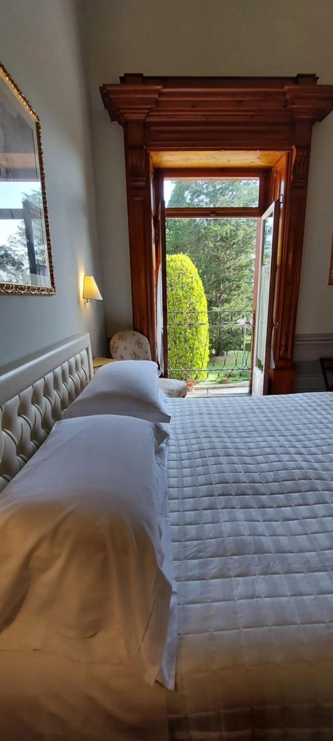 Bed in Hotel Villa Quiete