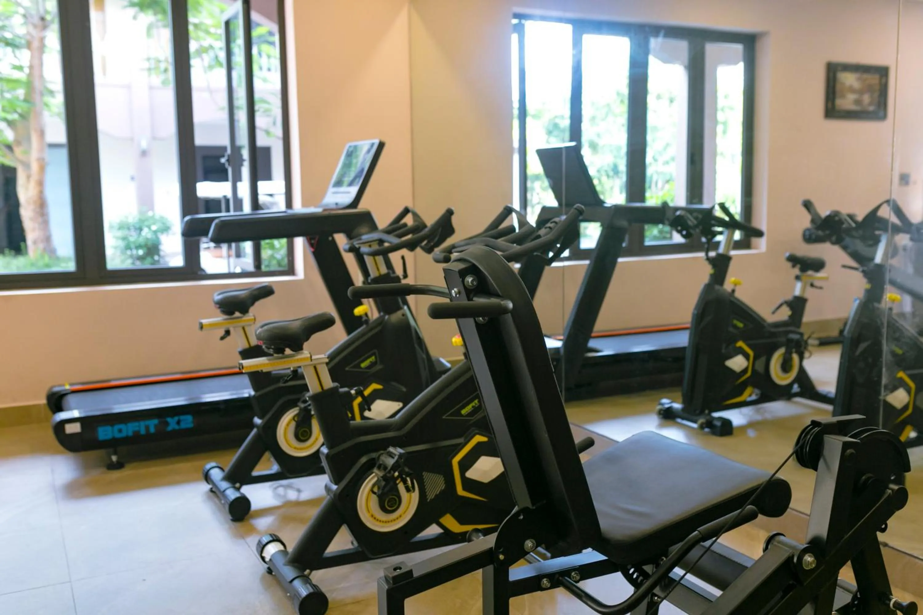 Fitness centre/facilities in Le' VIVA Resort Mui Ne