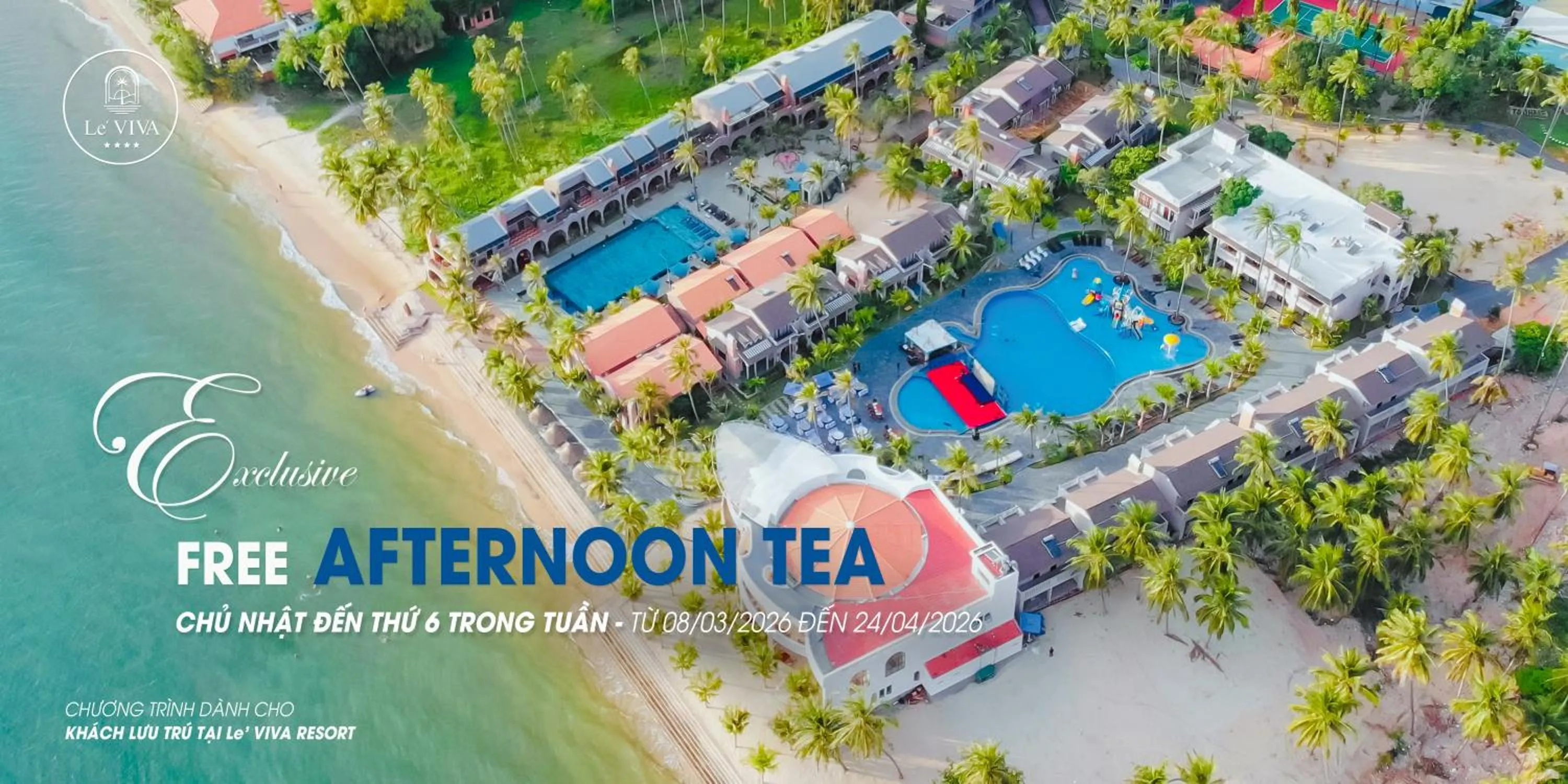 Bird's eye view in Le' VIVA Resort Mui Ne