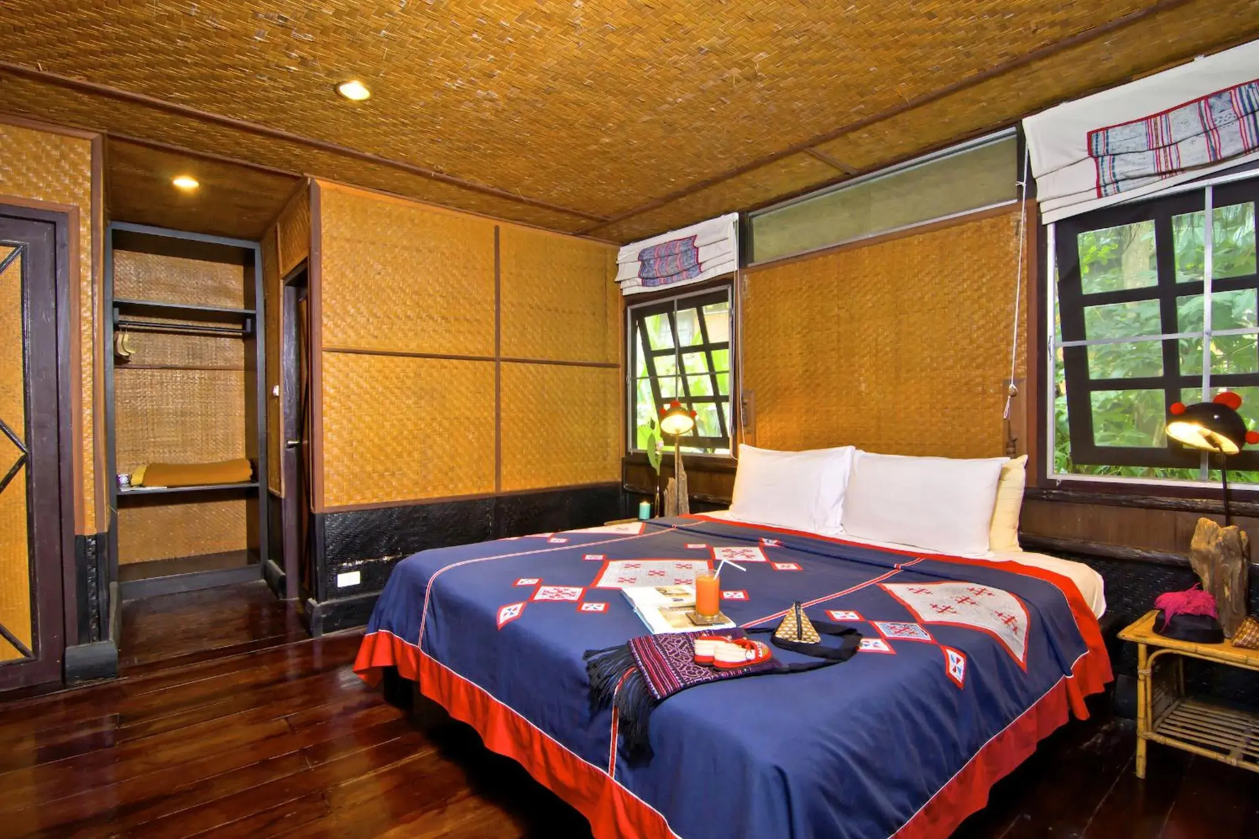 Photo of the whole room, Bed in Hmong Hilltribe Lodge Photo of the whole room, Bed in Hmong Hilltribe Lodge