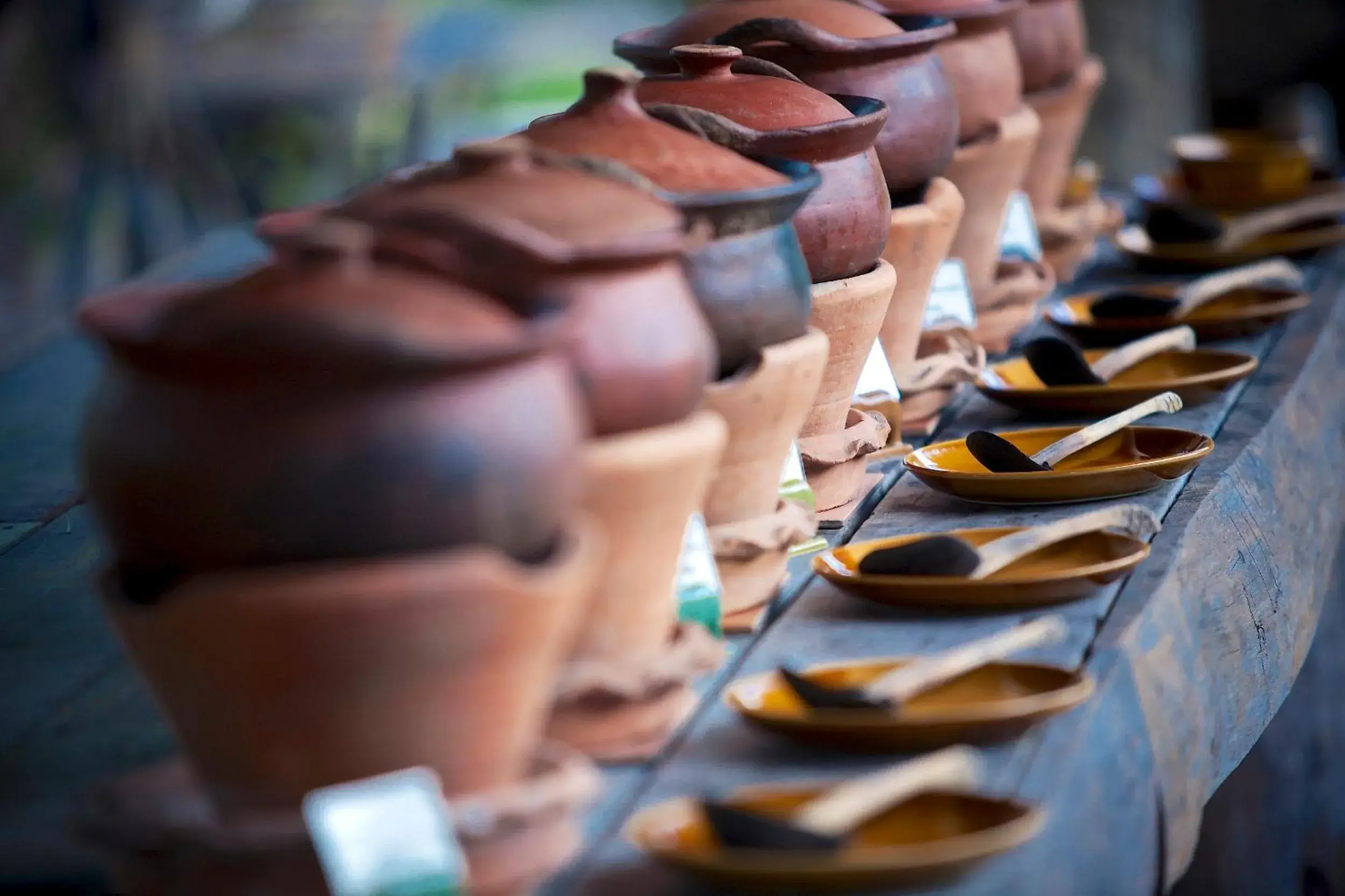 Buffet breakfast in Hmong Hilltribe Lodge Buffet breakfast in Hmong Hilltribe Lodge