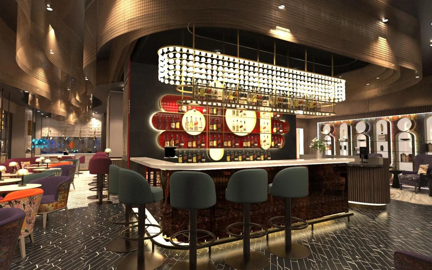 Restaurant/places to eat in The Kensington Hideaway