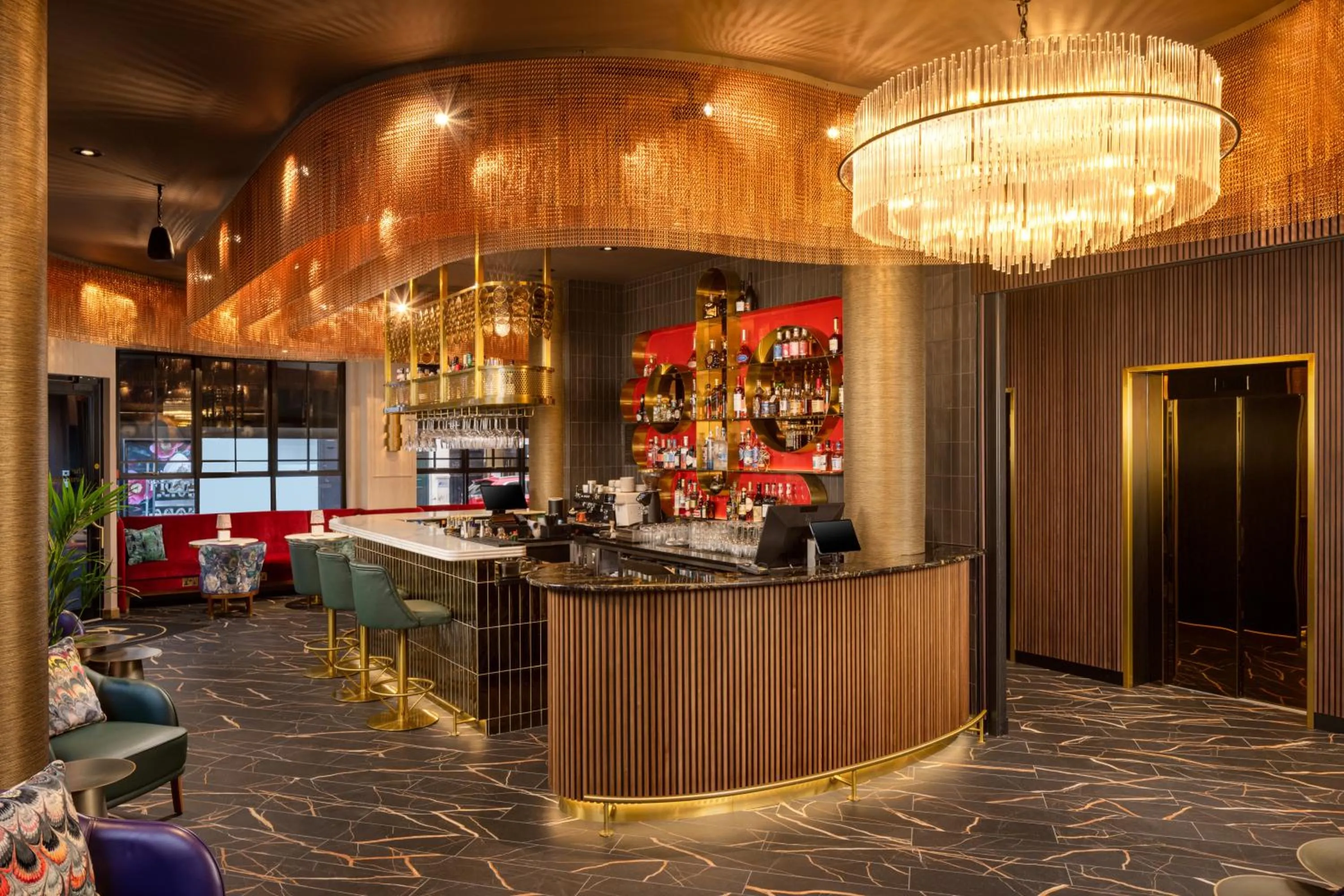 Lobby or reception in The Kensington Hideaway