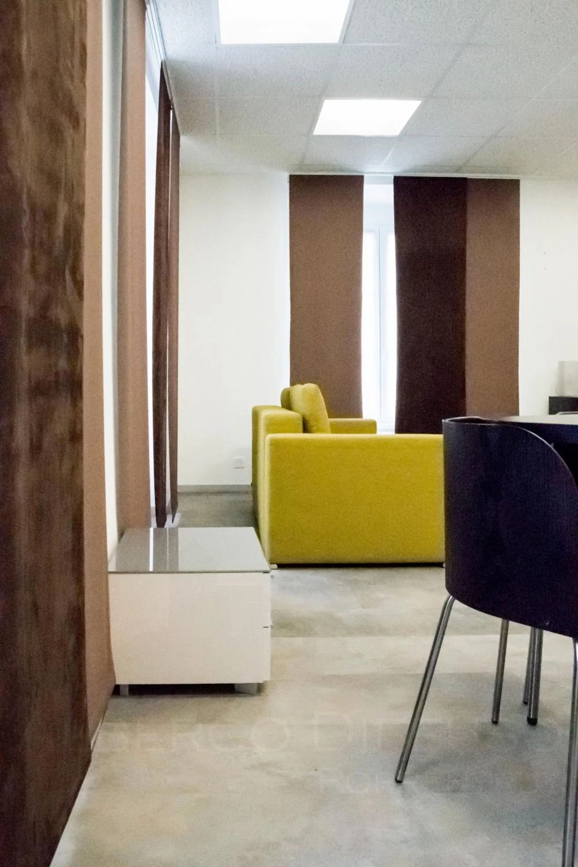 Seating area in Albergo Diffuso Porrentruy