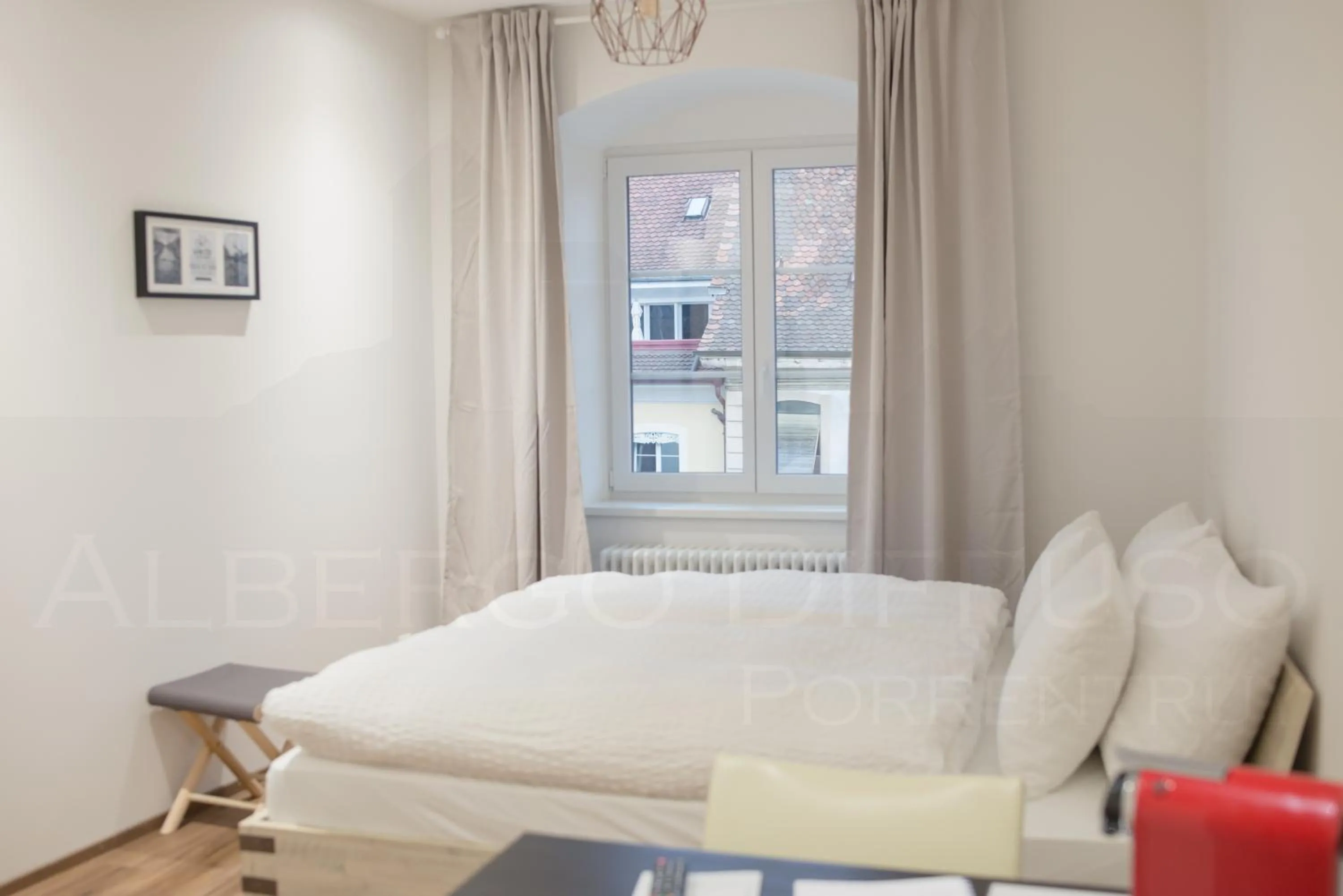 Bed in Albergo Diffuso Porrentruy