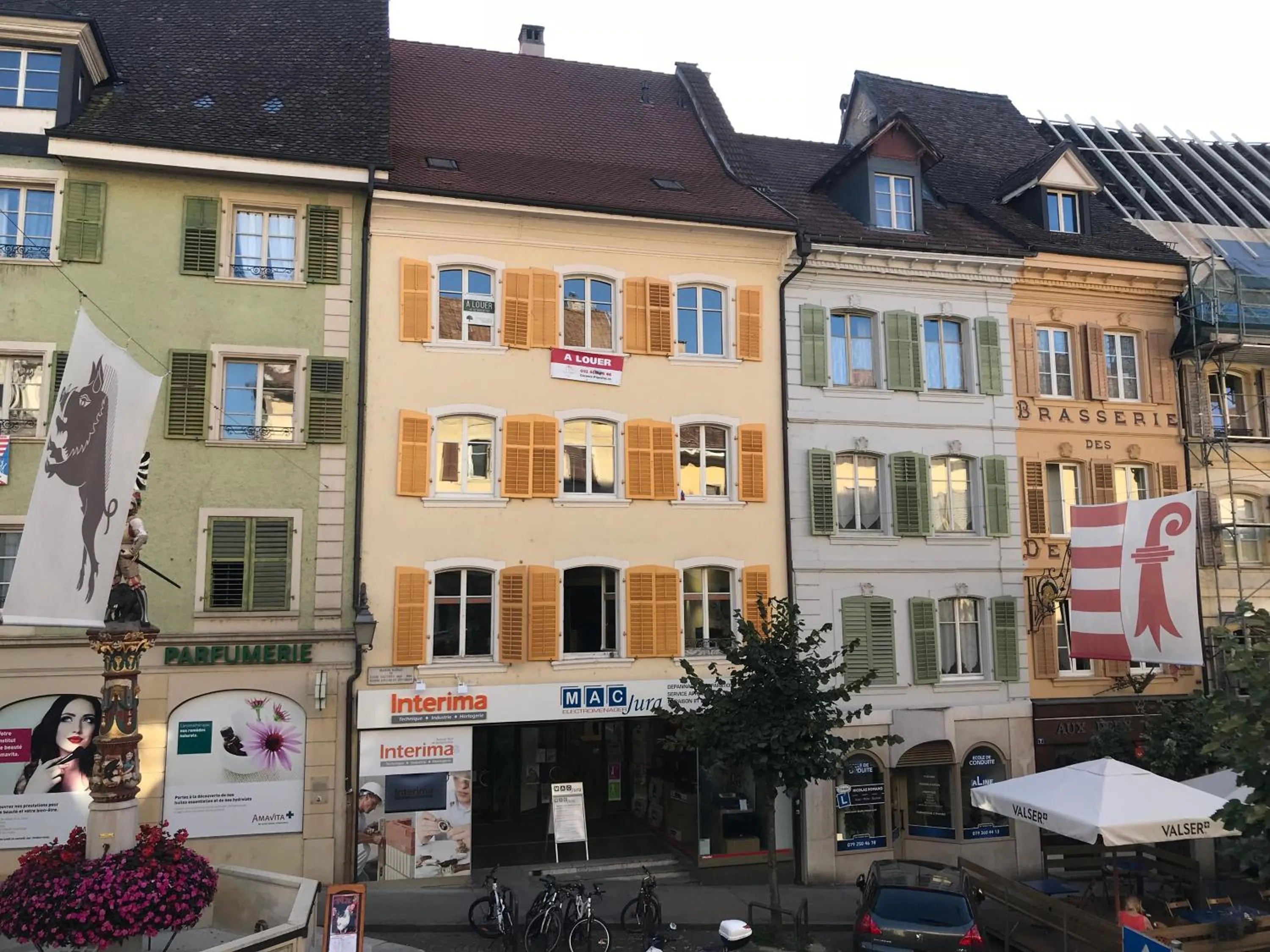 City view in Albergo Diffuso Porrentruy