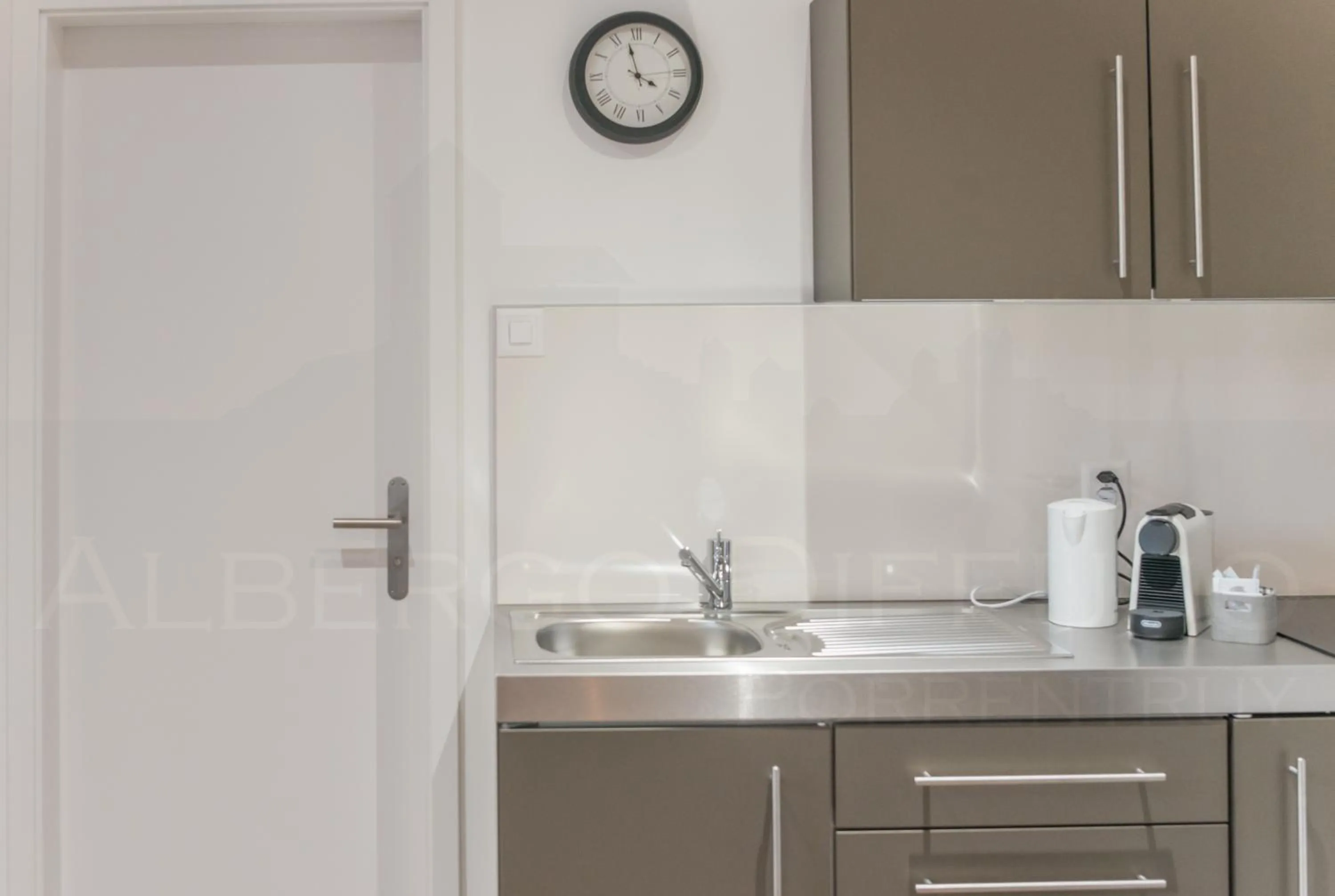 Kitchen or kitchenette in Albergo Diffuso Porrentruy