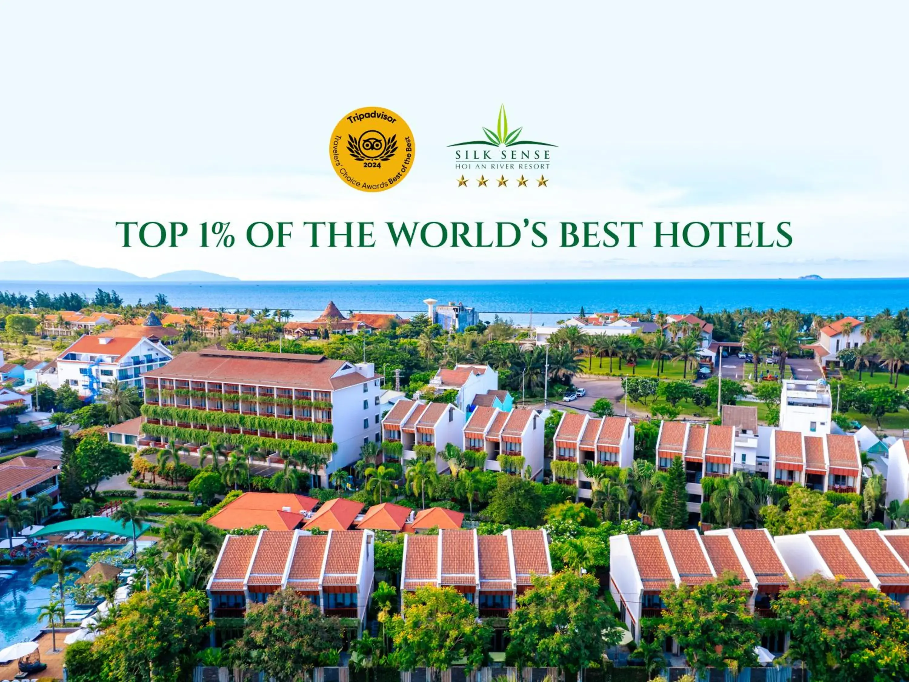 Property building in Silk Sense Hoi An River Resort - Green Luxury Escape Property building in Silk Sense Hoi An River Resort - Green Luxury Escape