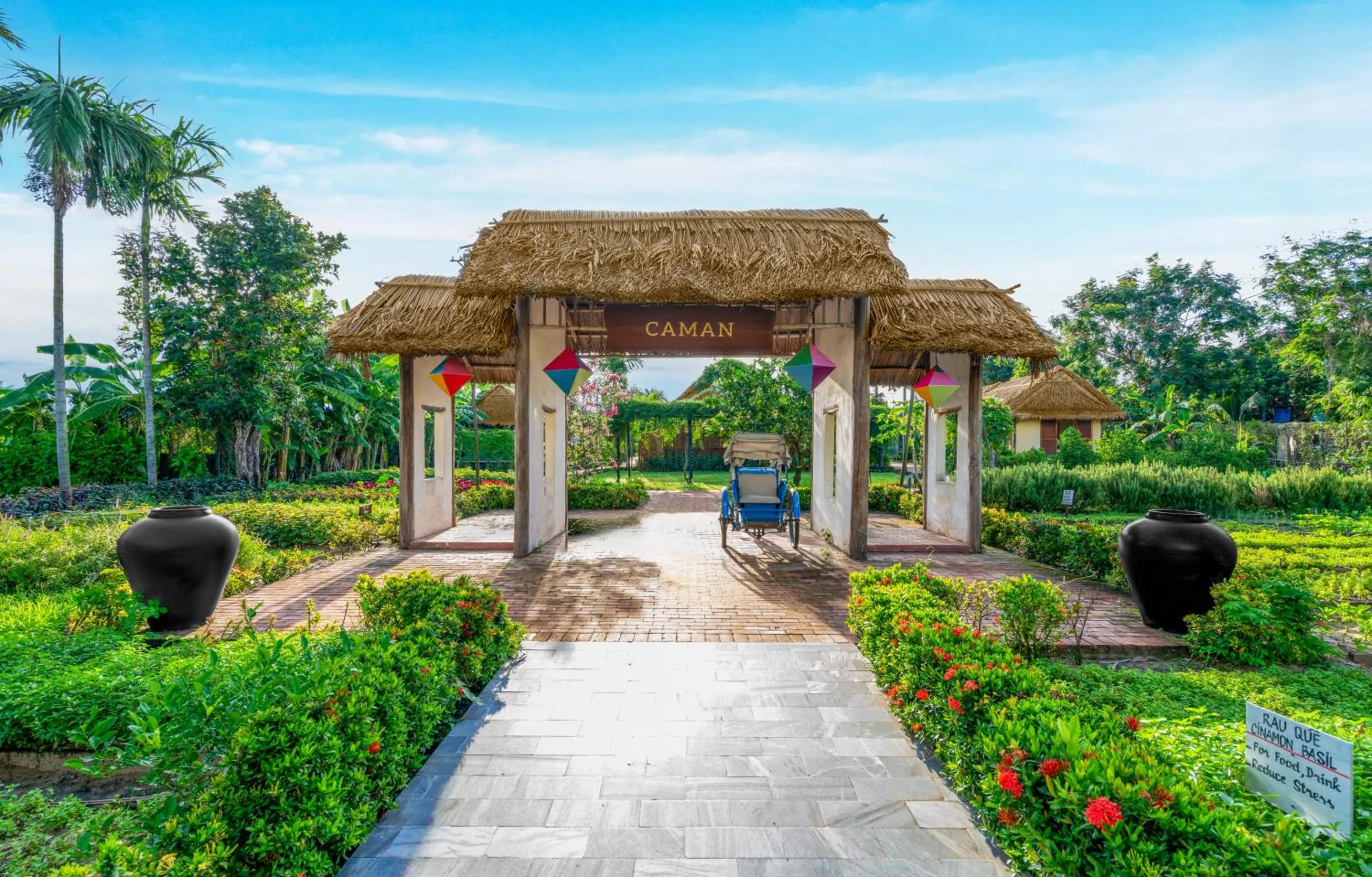 Garden in Silk Sense Hoi An River Resort - Green Luxury Escape