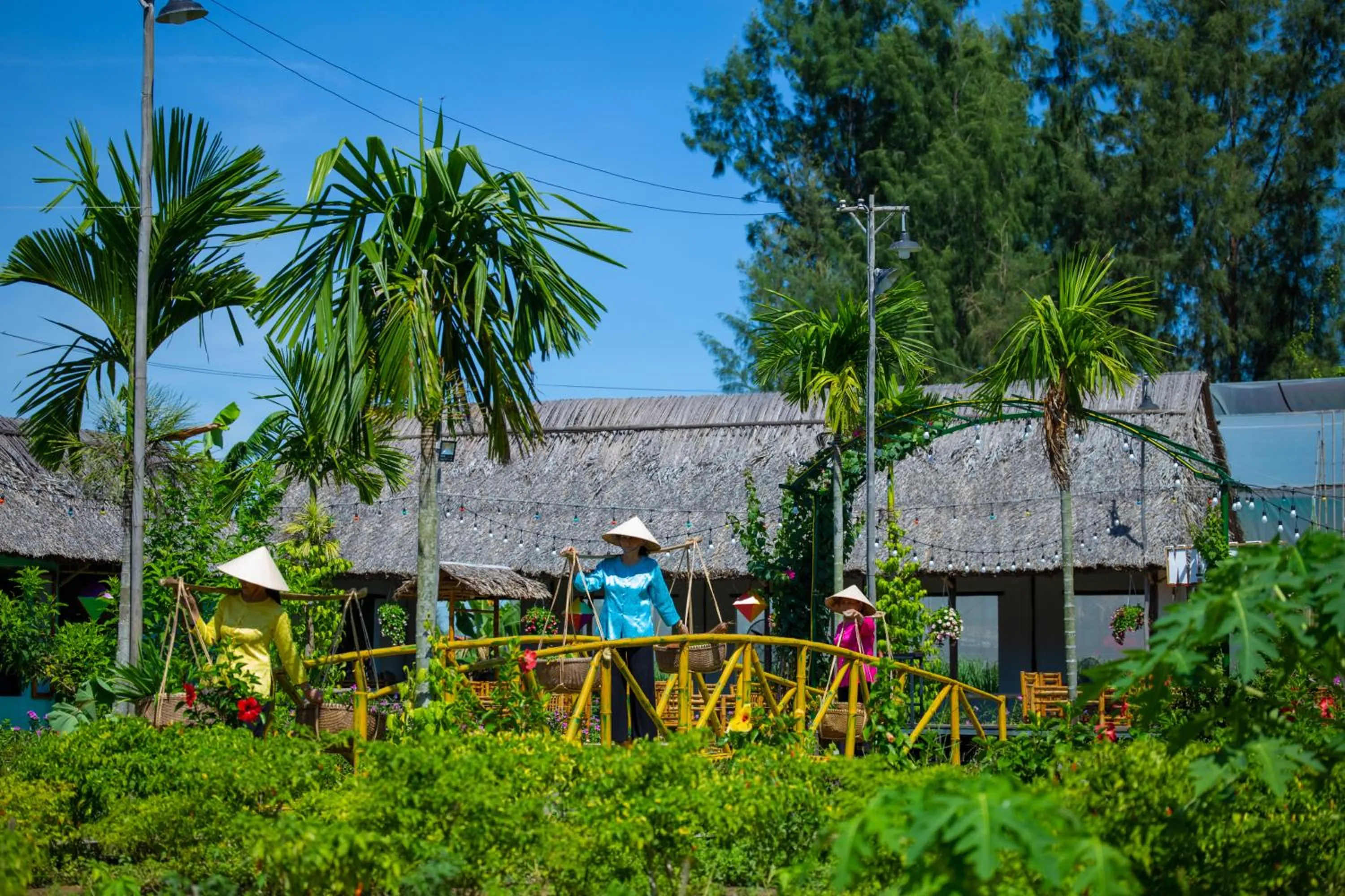 Garden in Silk Sense Hoi An River Resort - Green Luxury Escape