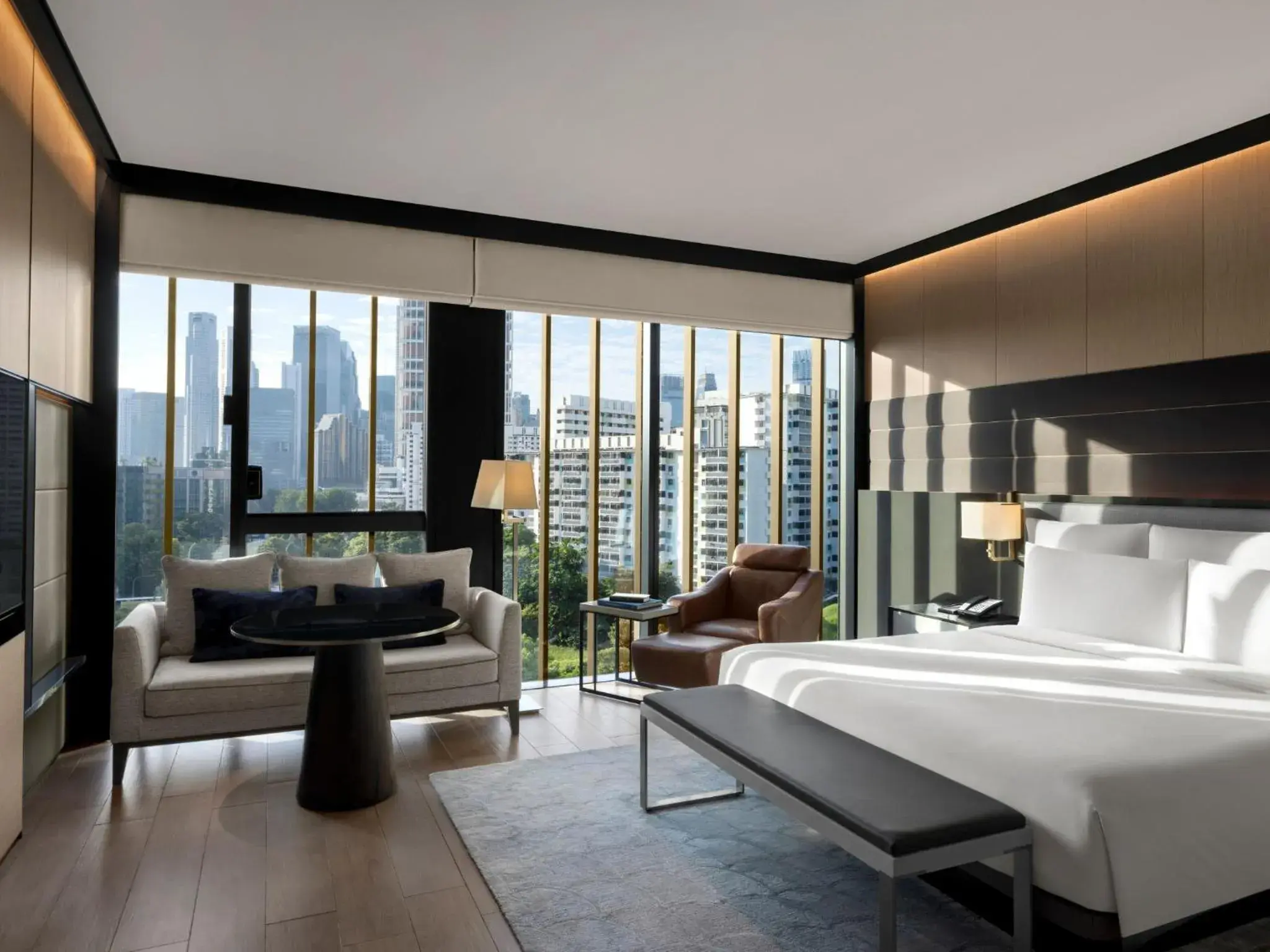 Photo of the whole room, Bed in InterContinental Singapore Robertson Quay by IHG Photo of the whole room, Bed in InterContinental Singapore Robertson Quay by IHG