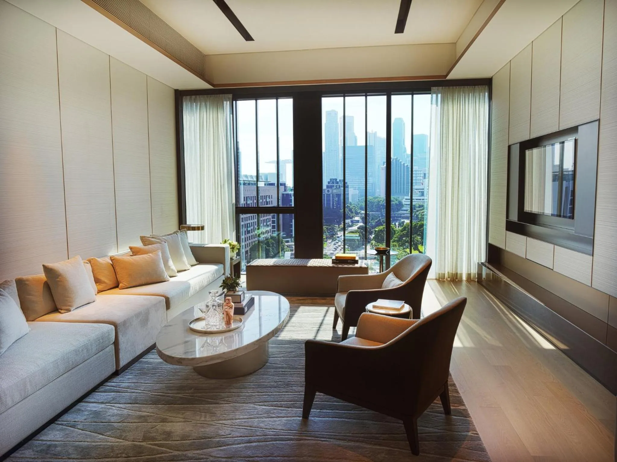 Photo of the whole room in InterContinental Singapore Robertson Quay by IHG
