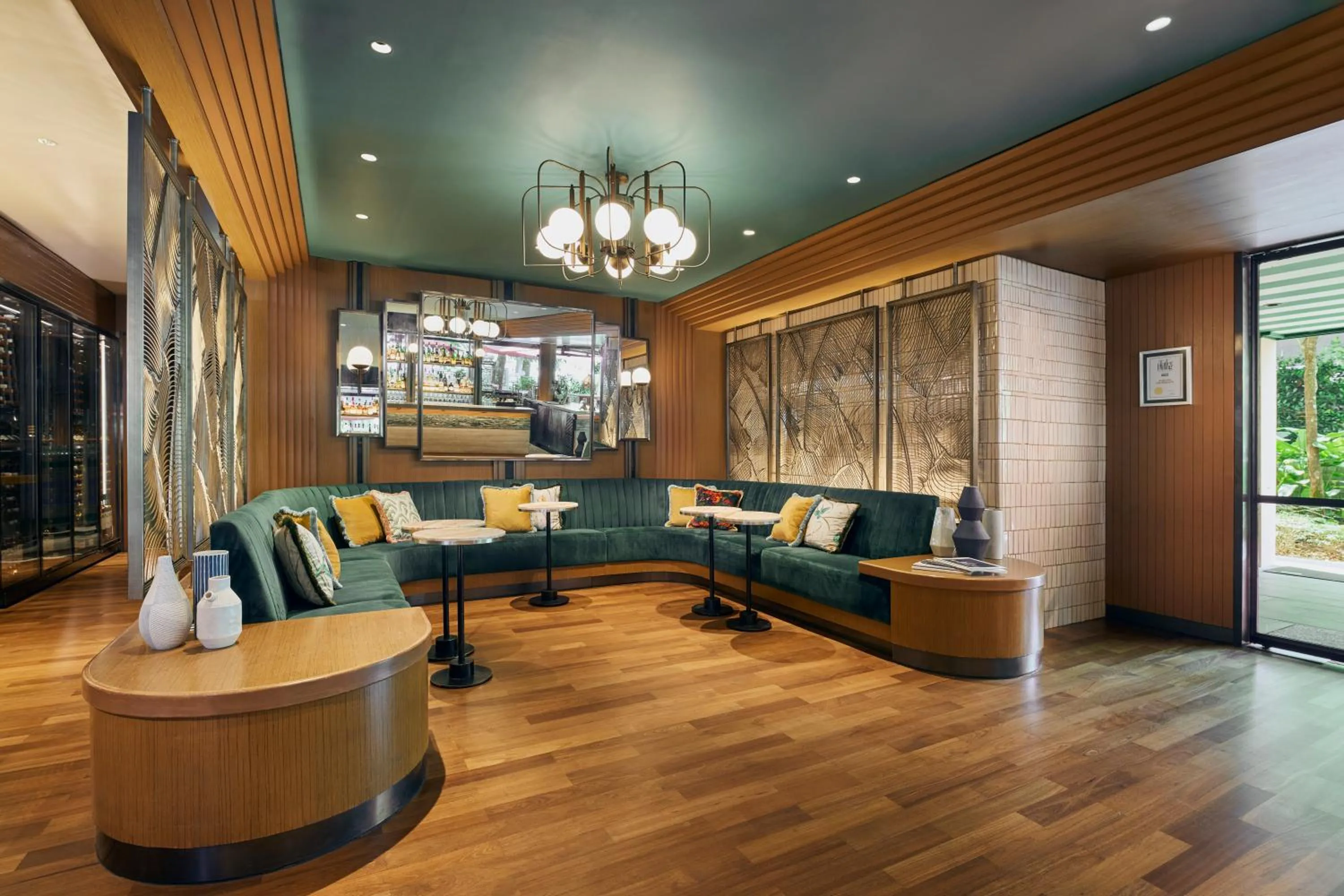 Seating area in InterContinental Singapore Robertson Quay by IHG