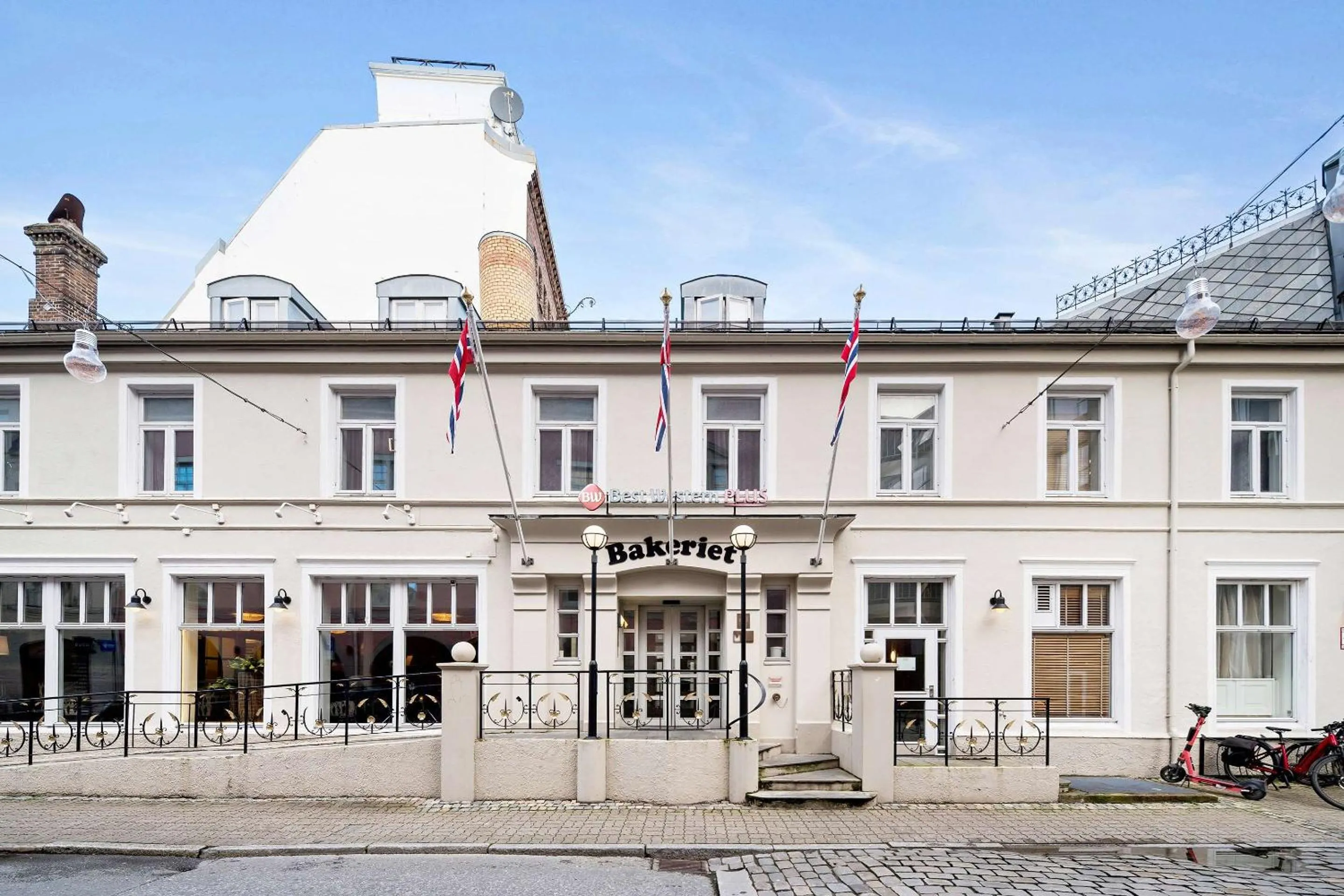 Property building in Best Western Plus Hotel Bakeriet