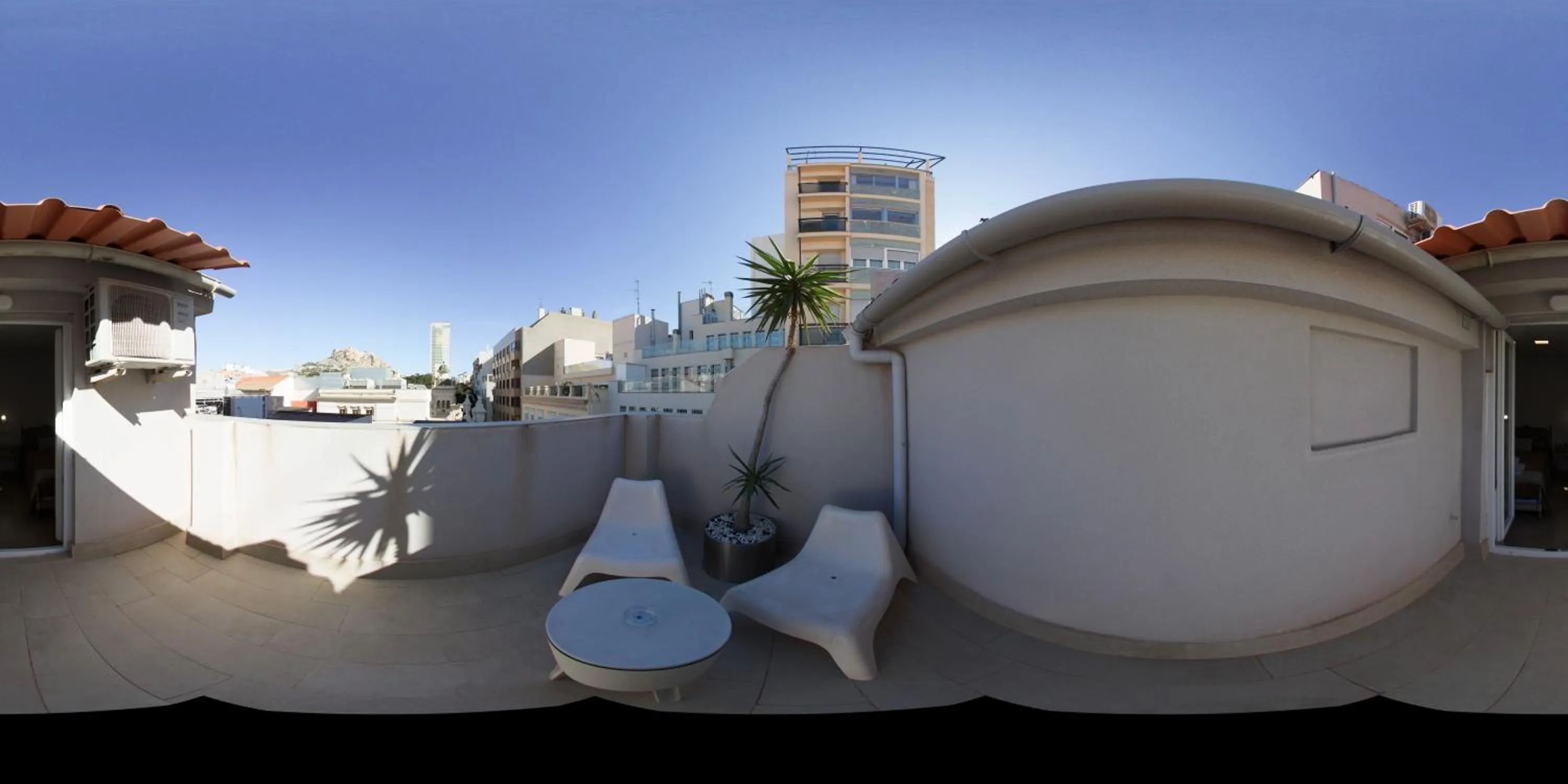 Balcony/Terrace in Hotel Marítimo Urban