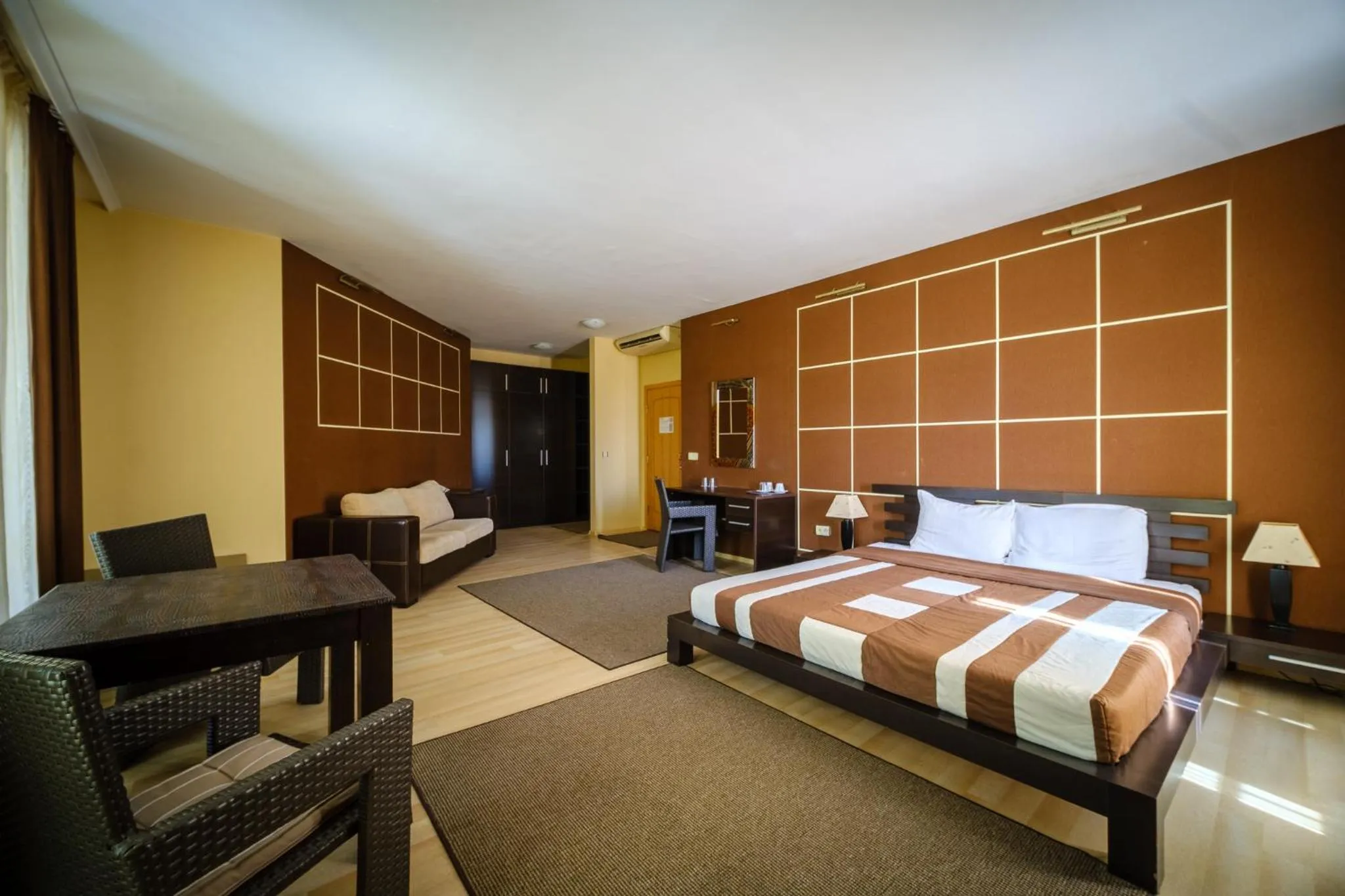 Living room, Bed in Family hotel Classic