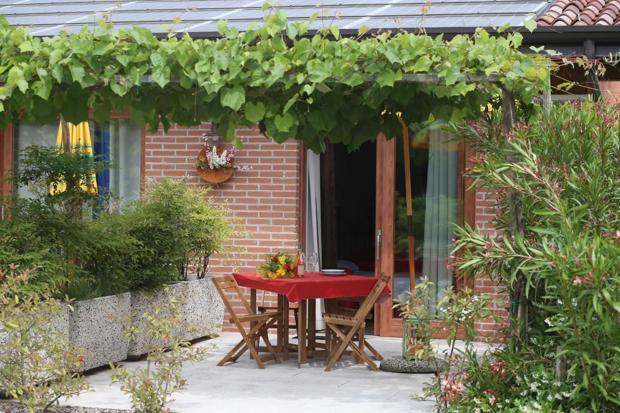 Balcony/Terrace in Agriturismo La Palazzina