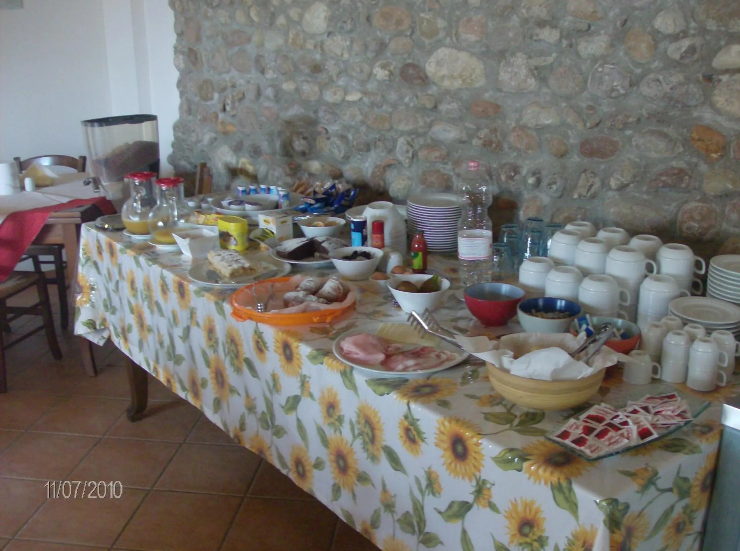 Food in Agriturismo La Palazzina
