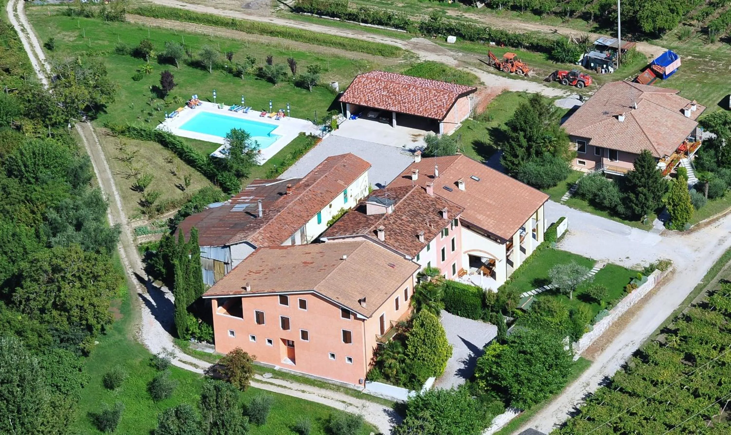 Facade/entrance in Agriturismo La Palazzina