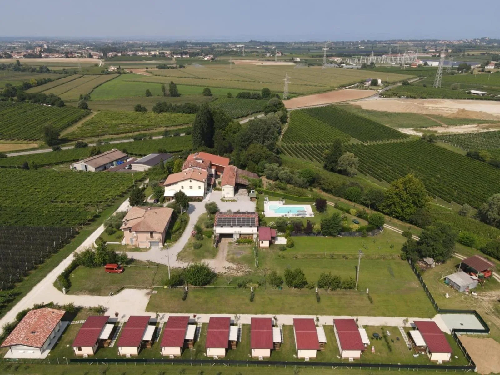 Bird's eye view in Agriturismo La Palazzina