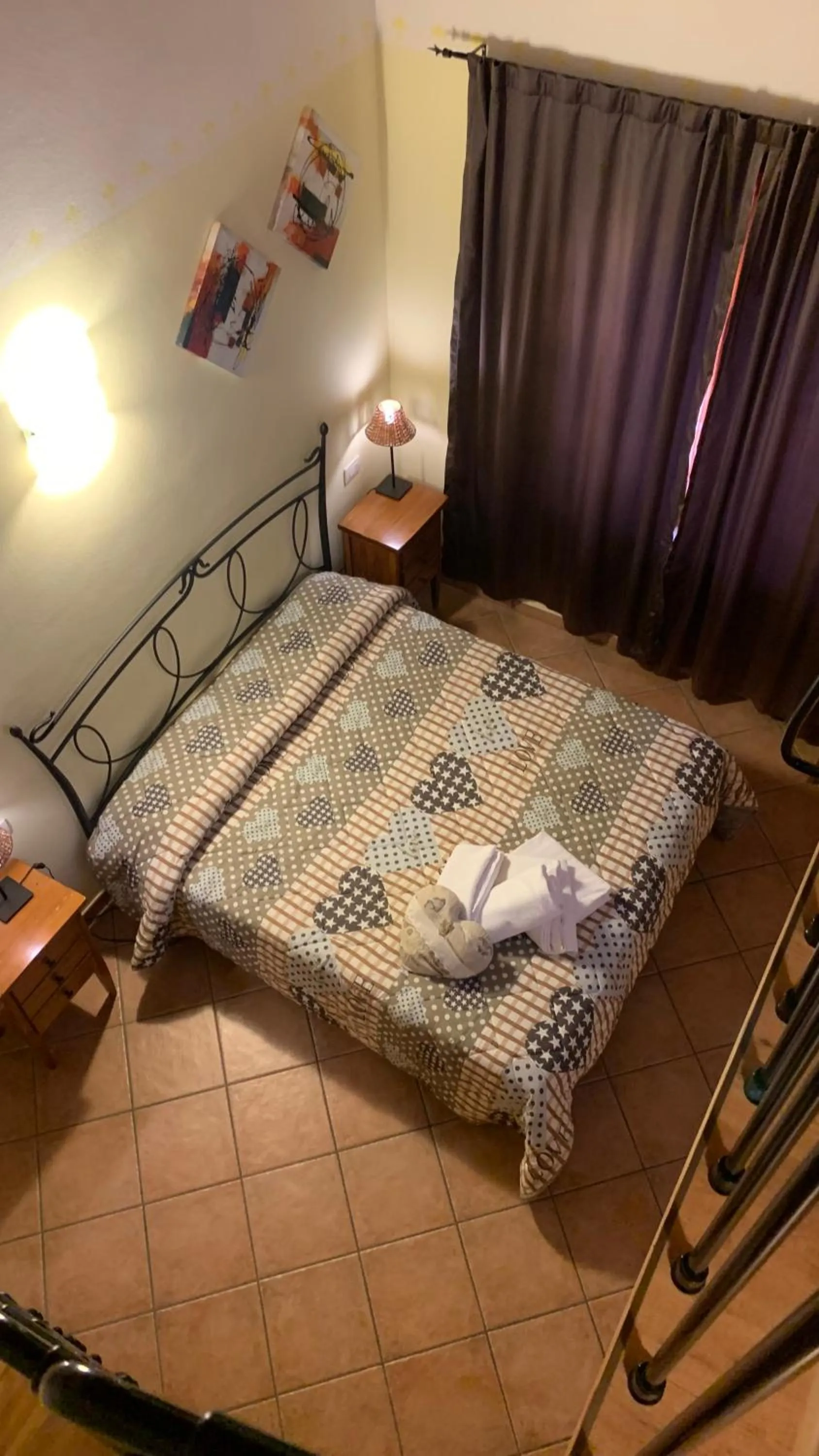 Bed in Agriturismo La Palazzina