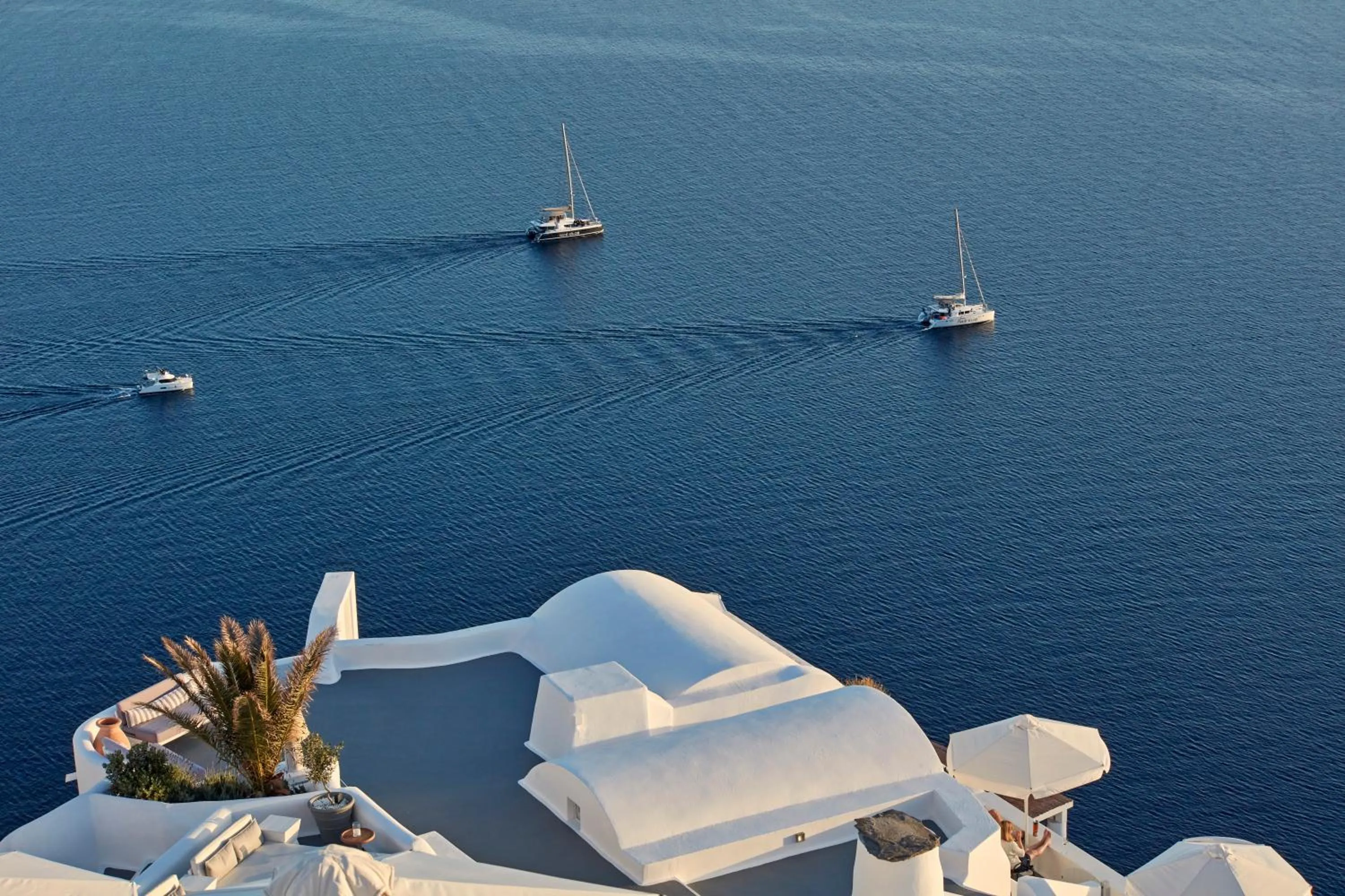 View (from property/room) in Katikies Santorini - The Leading Hotels Of The World