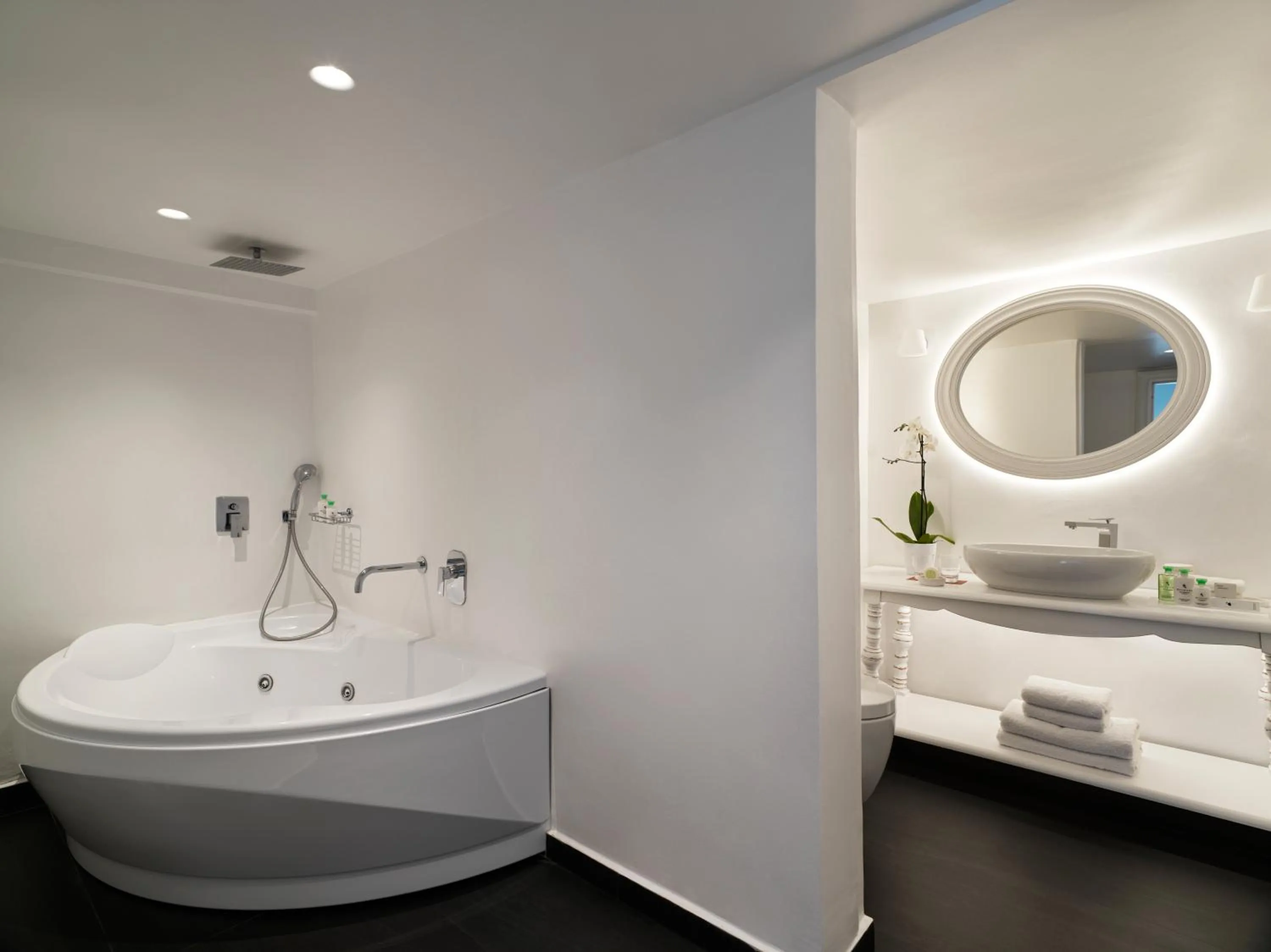 Bathroom in Katikies Santorini - The Leading Hotels Of The World