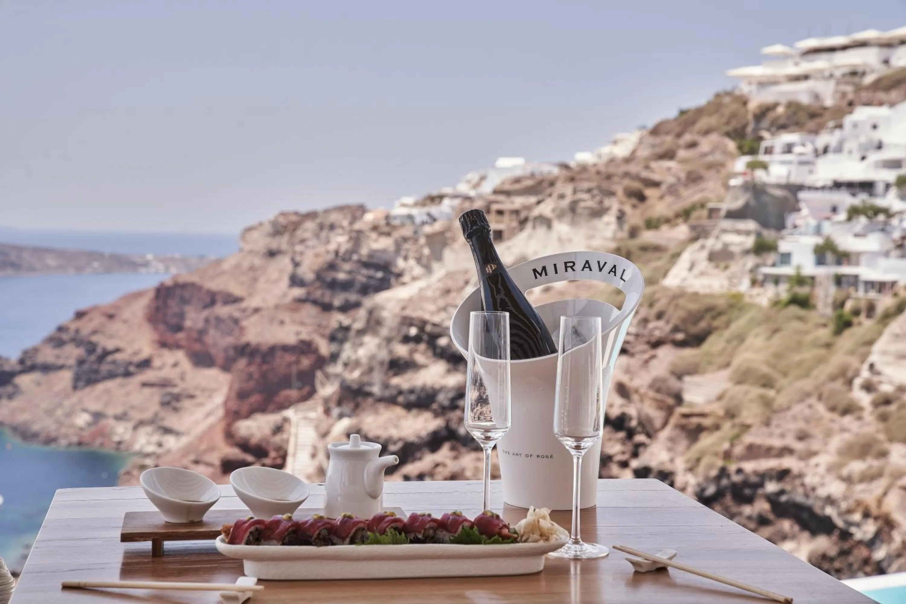 Alcoholic drinks in Katikies Santorini - The Leading Hotels Of The World