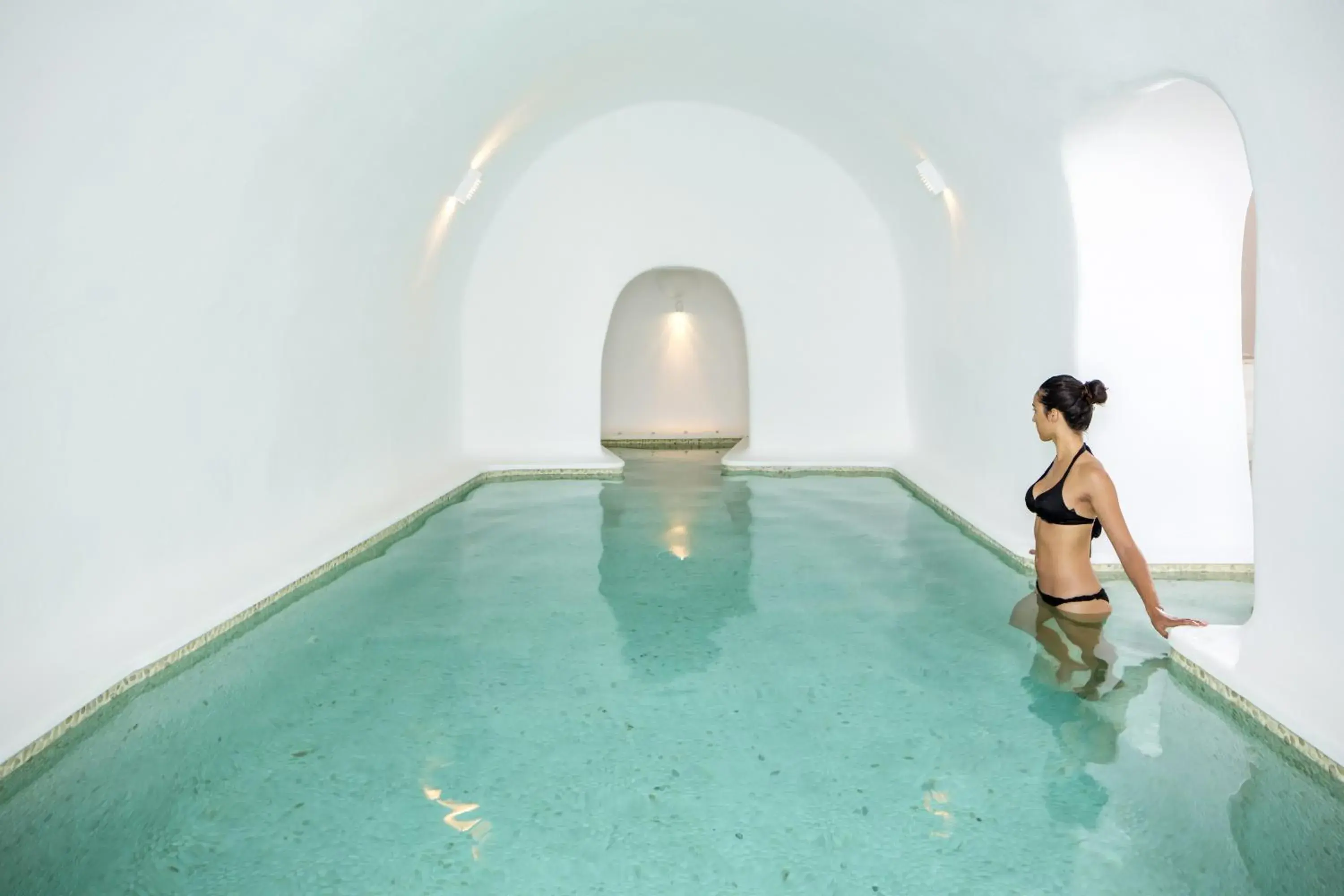Spa and wellness centre/facilities in Katikies Kirini Santorini - The Leading Hotels Of The World Spa and wellness centre/facilities in Katikies Kirini Santorini - The Leading Hotels Of The World