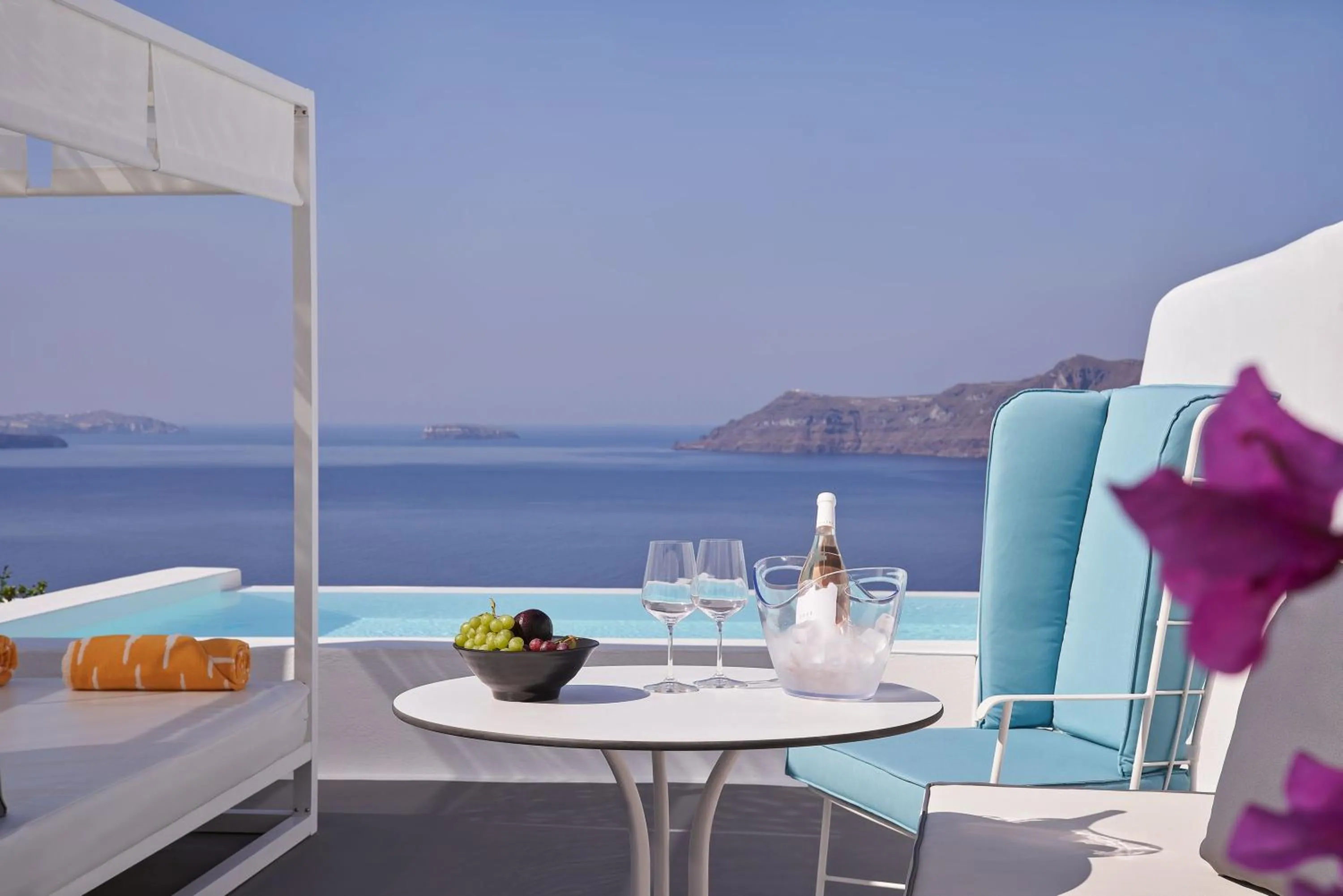 Sea view in Katikies Kirini Santorini - The Leading Hotels Of The World